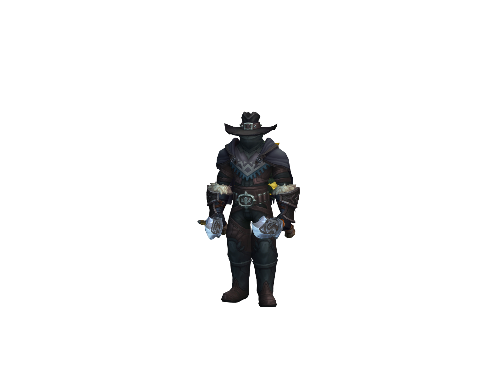 Скайлер 3D character render