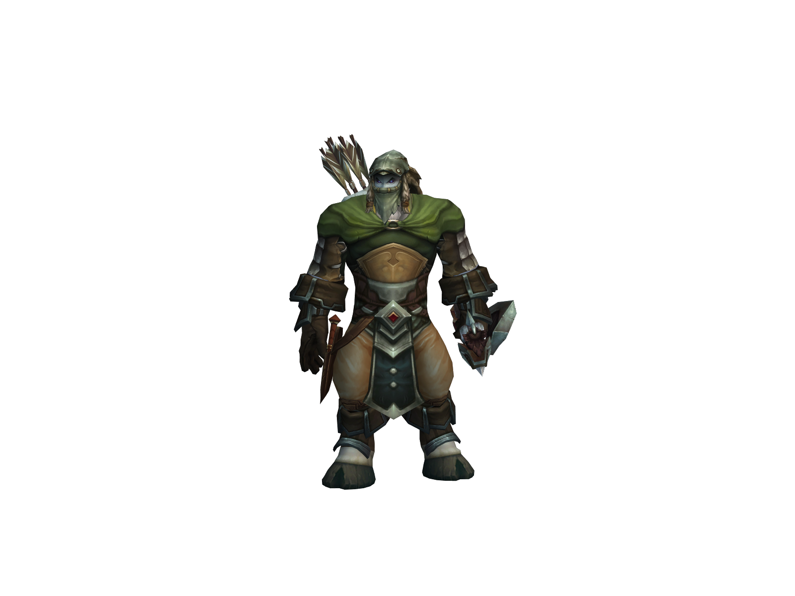 Даарука 3D character render