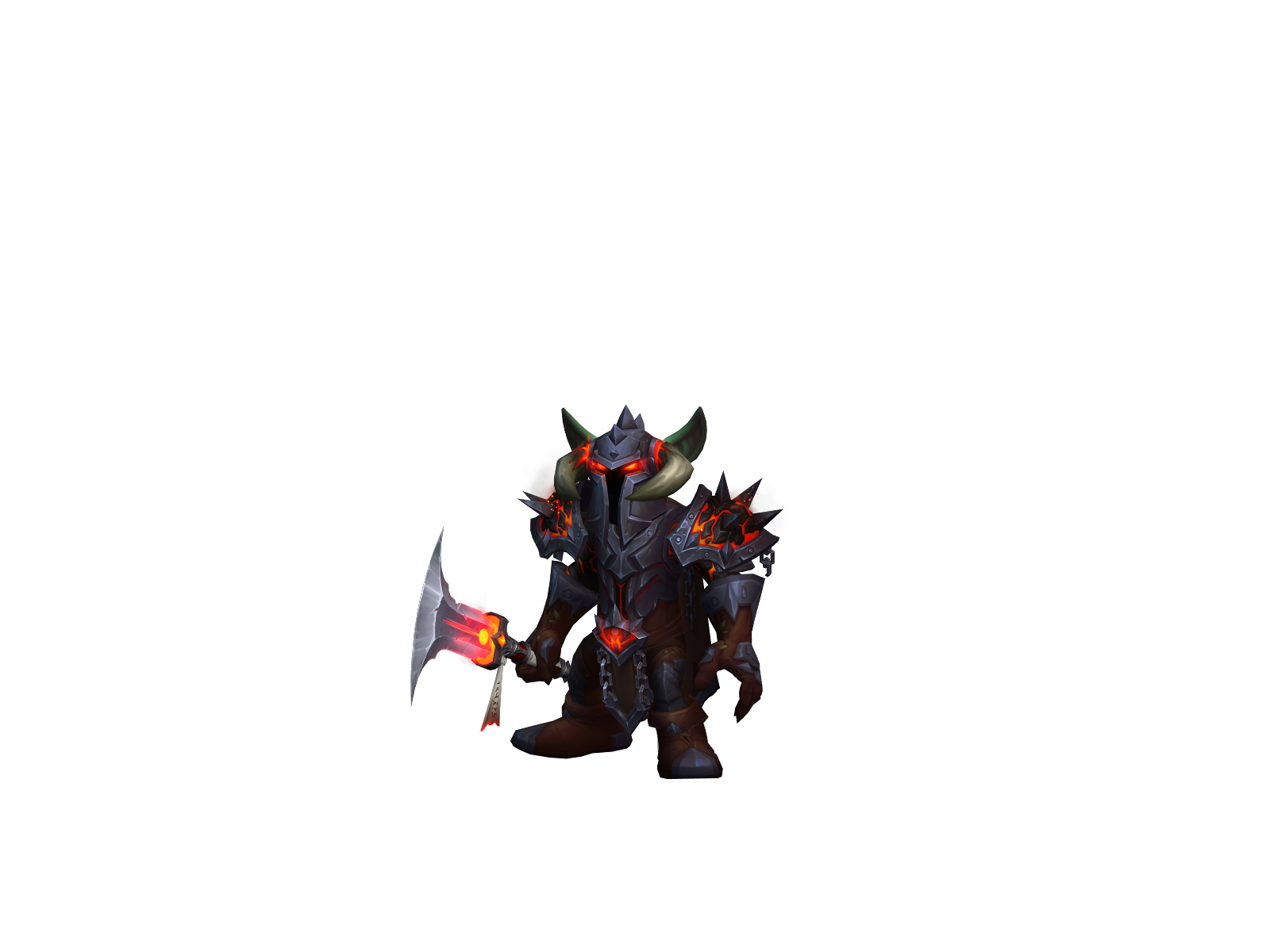Шадоускуф 3D character render
