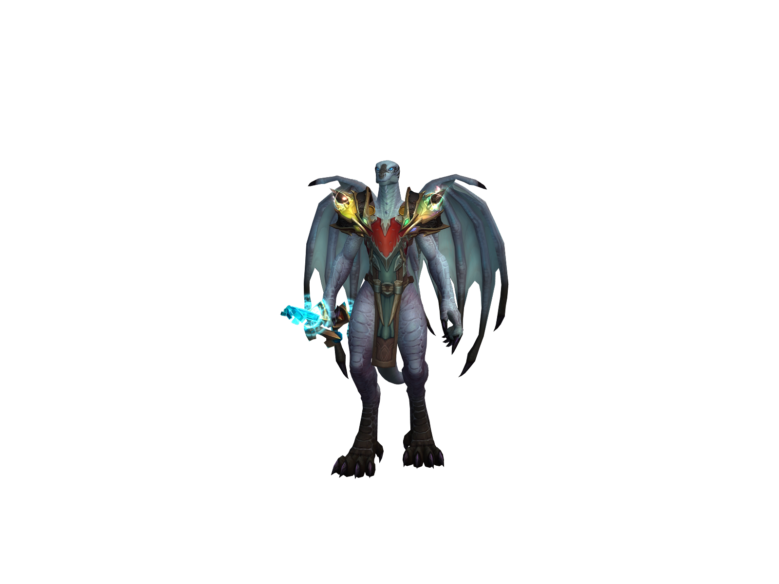 Дрейдран 3D character render