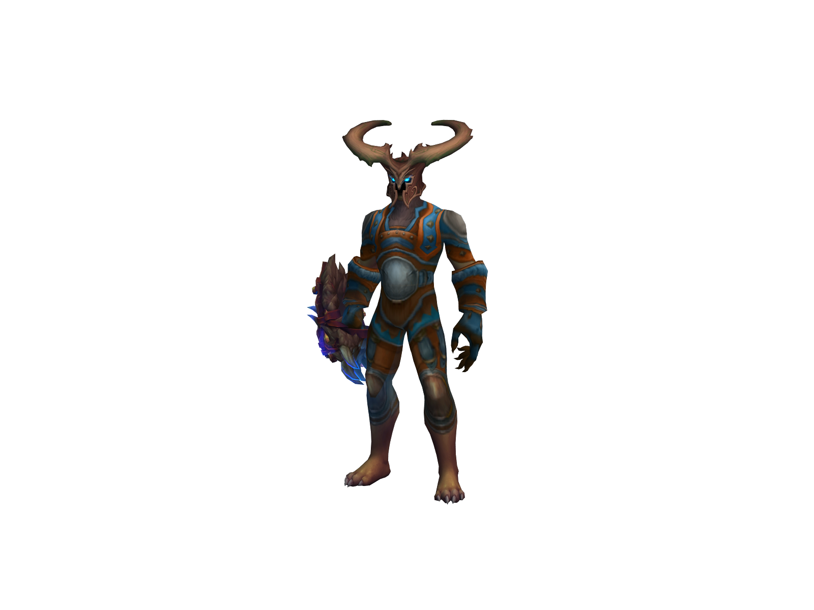 Тногп 3D character render