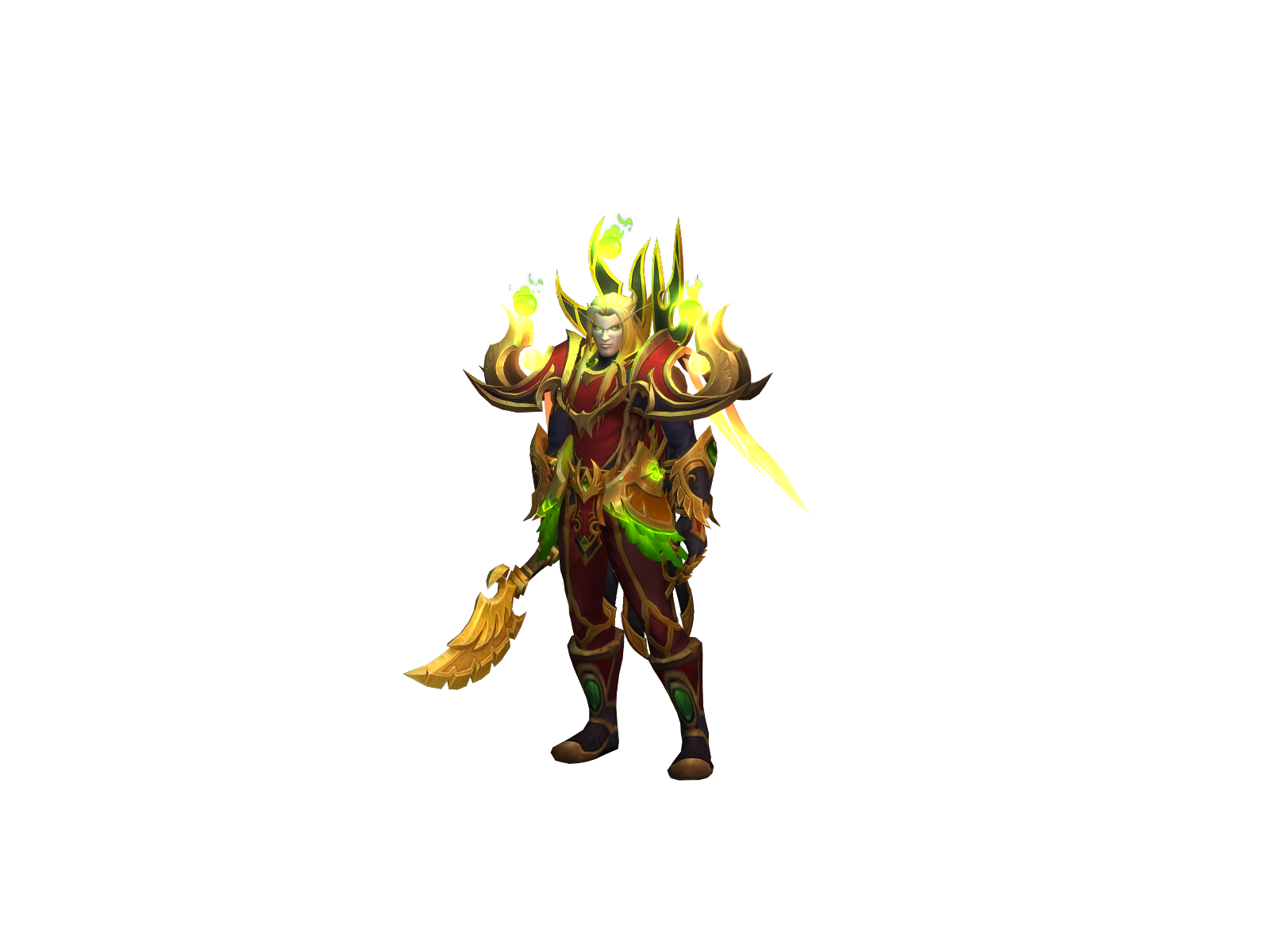 Тельмион 3D character render