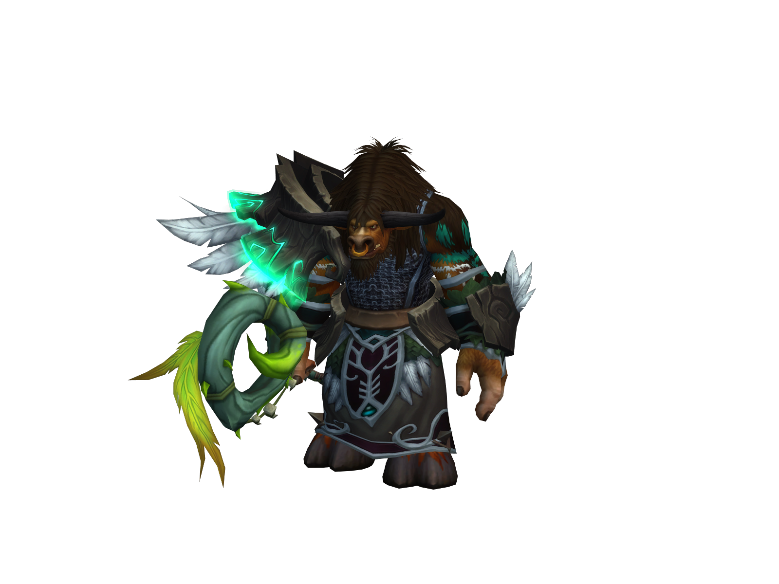 Борзец 3D character render