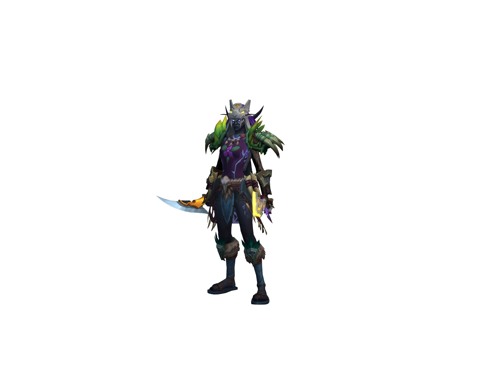 Миллени 3D character render