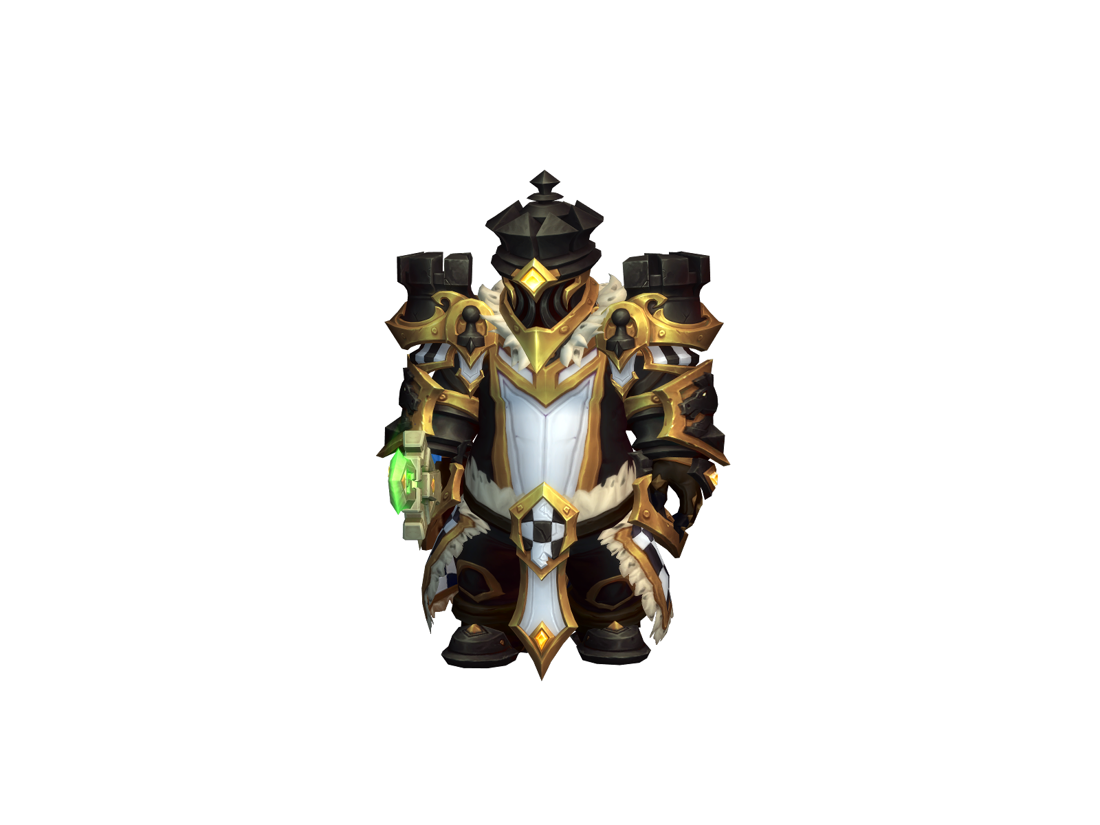 Океанвейв 3D character render