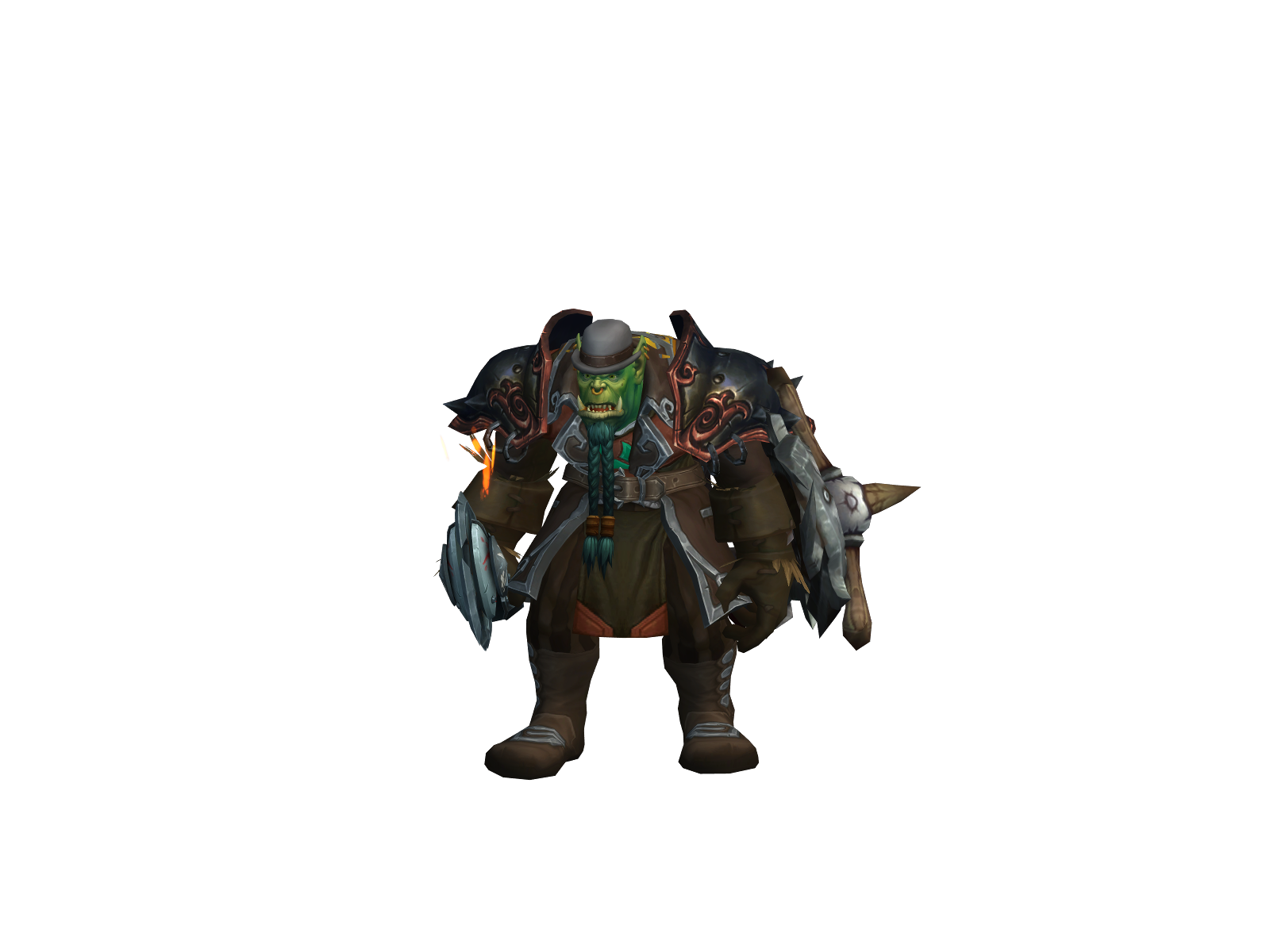 Фреддусик 3D character render