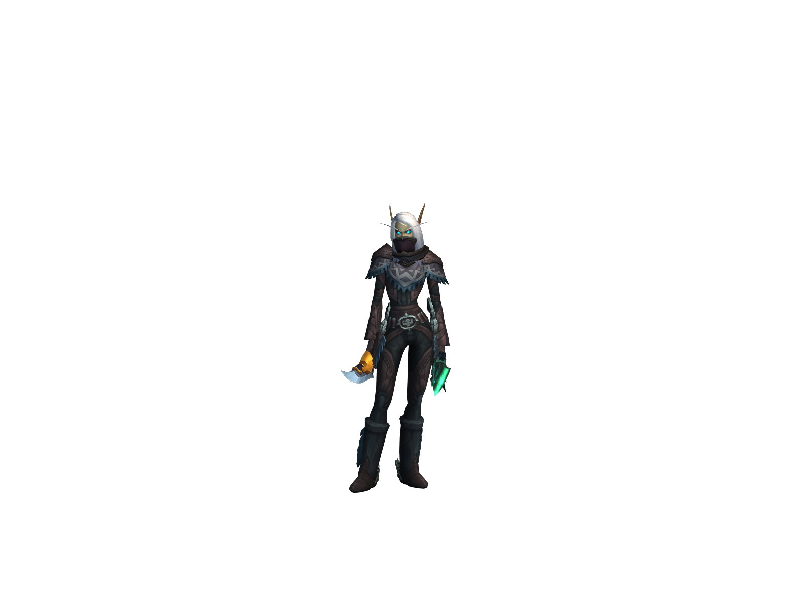 Деусх 3D character render