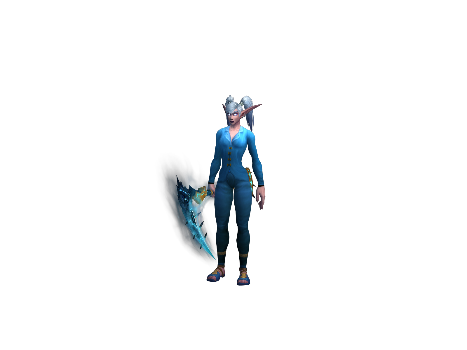 зарема 3D character render