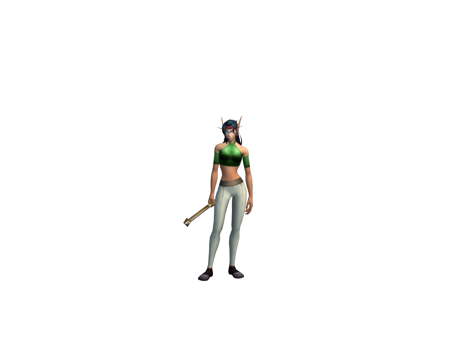Анроия 3D character render