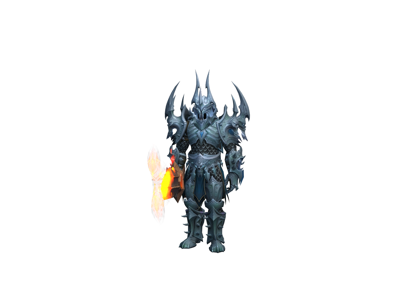 Ноулайфир 3D character render