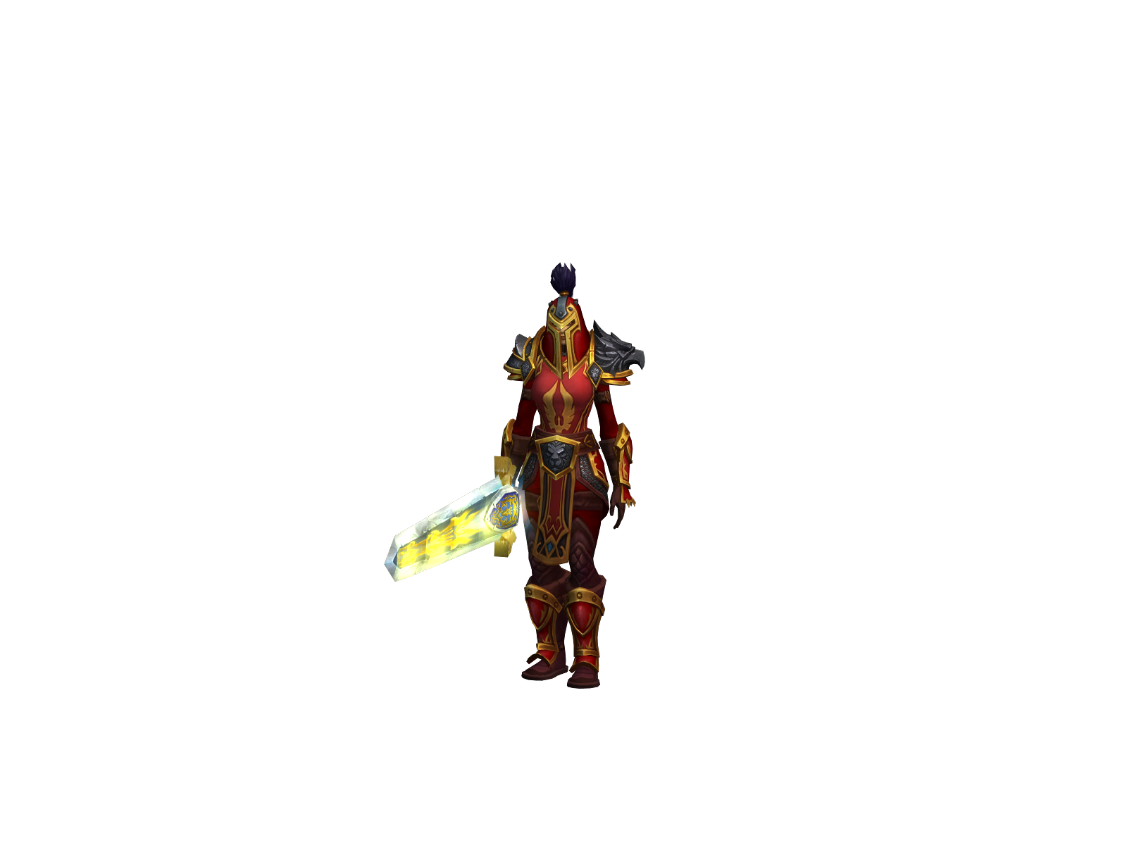 Аттакс 3D character render