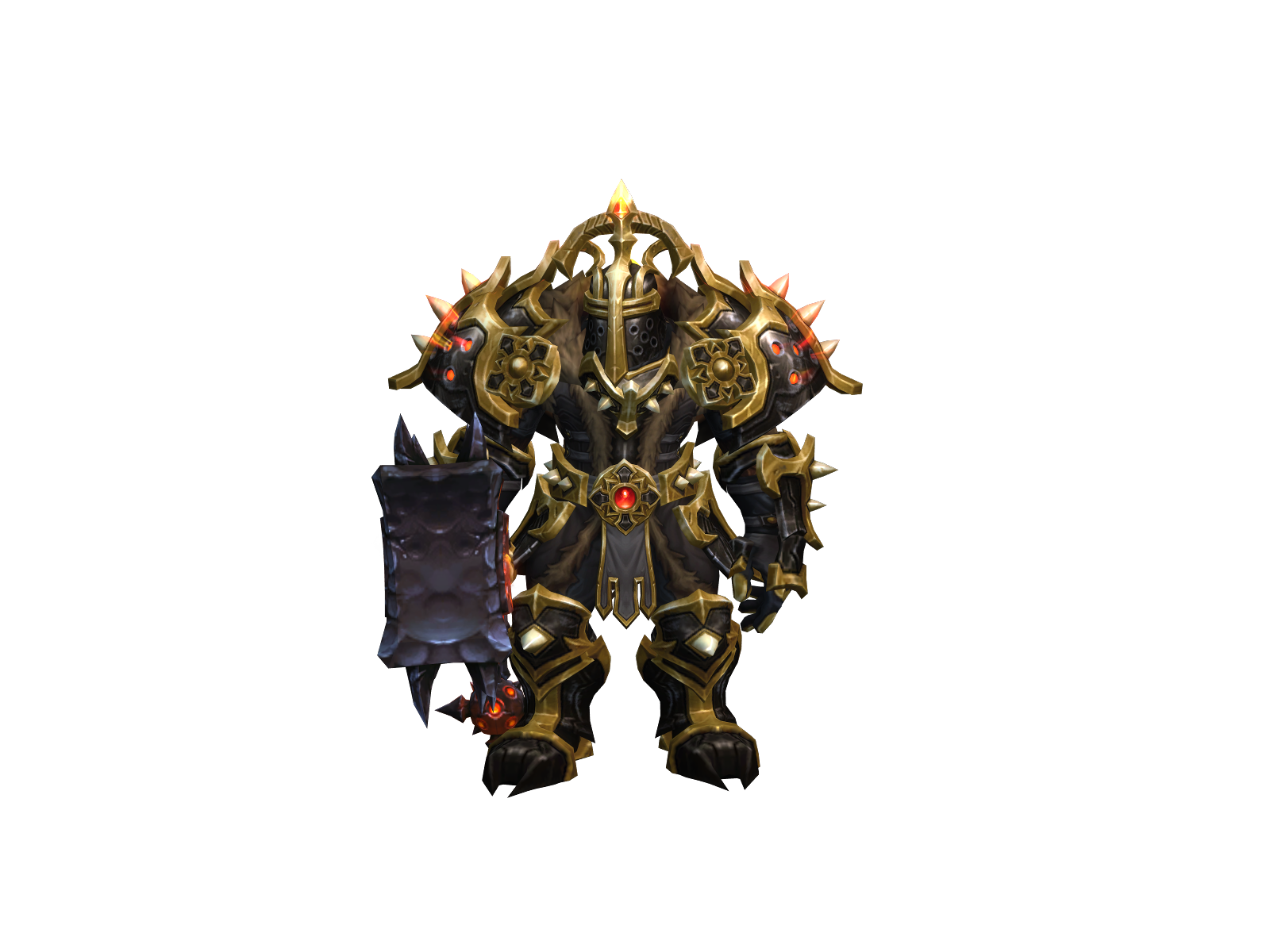 Фурварр 3D character render