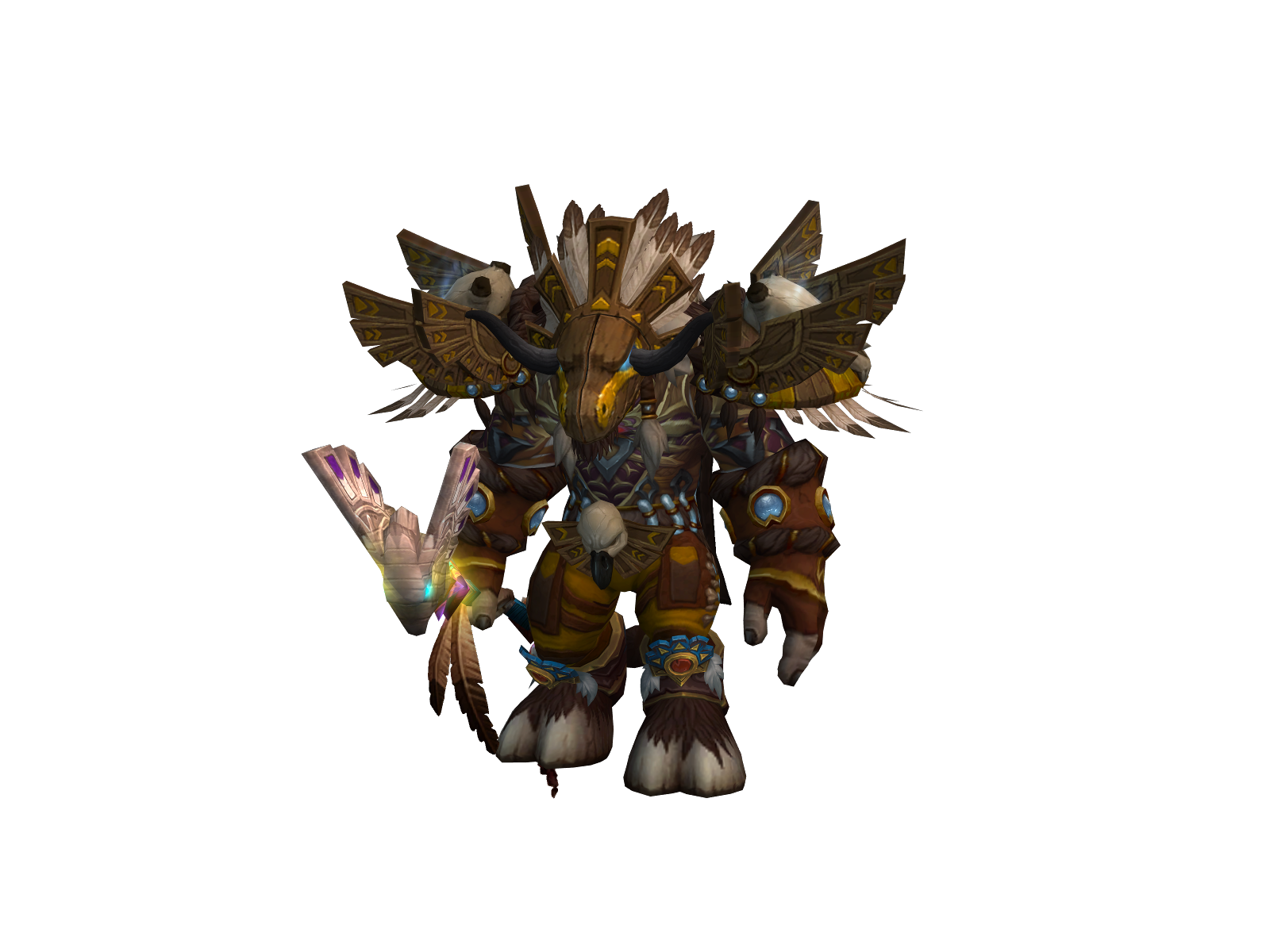 Громовойпыр 3D character render