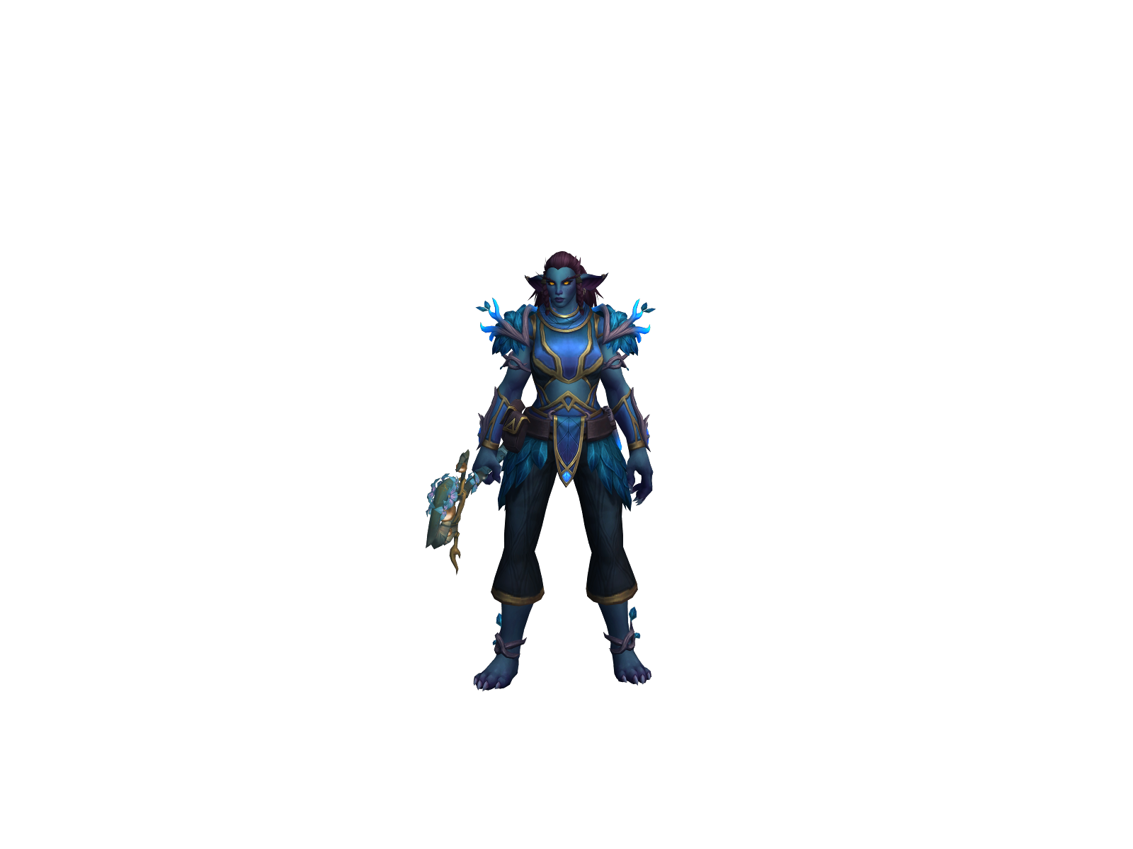 Нэйла 3D character render