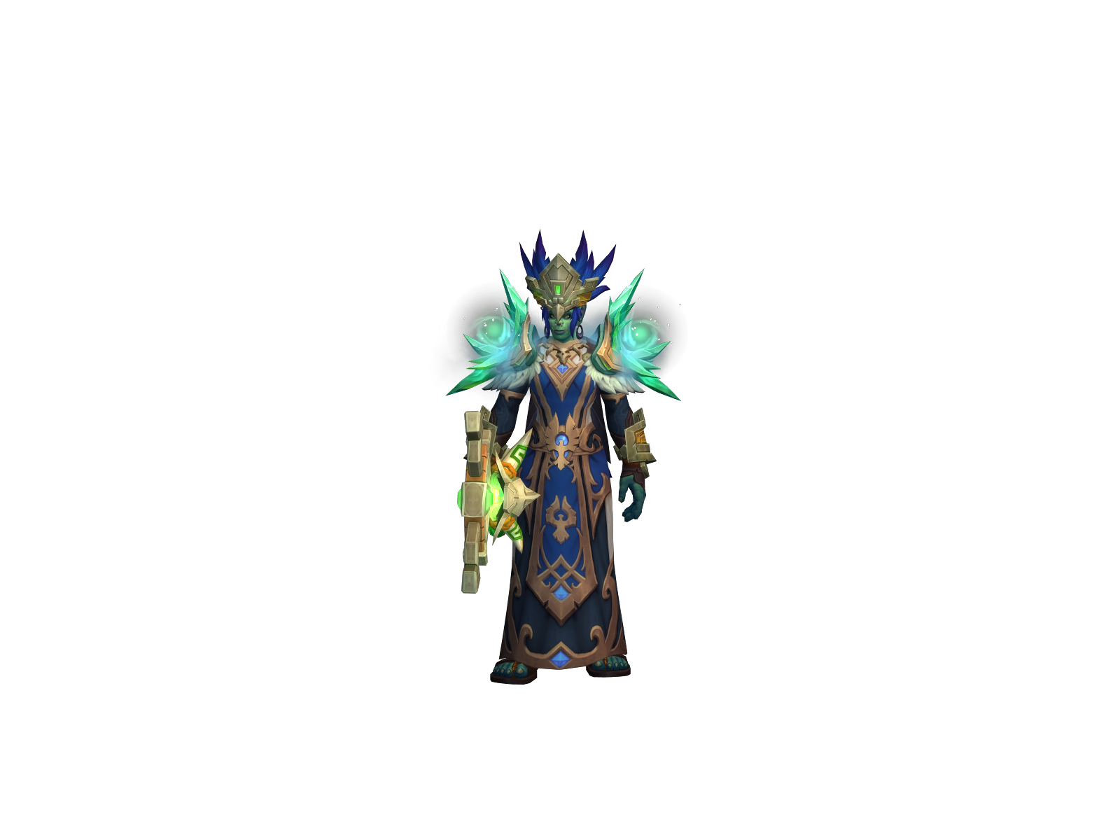 Скуфологиня 3D character render