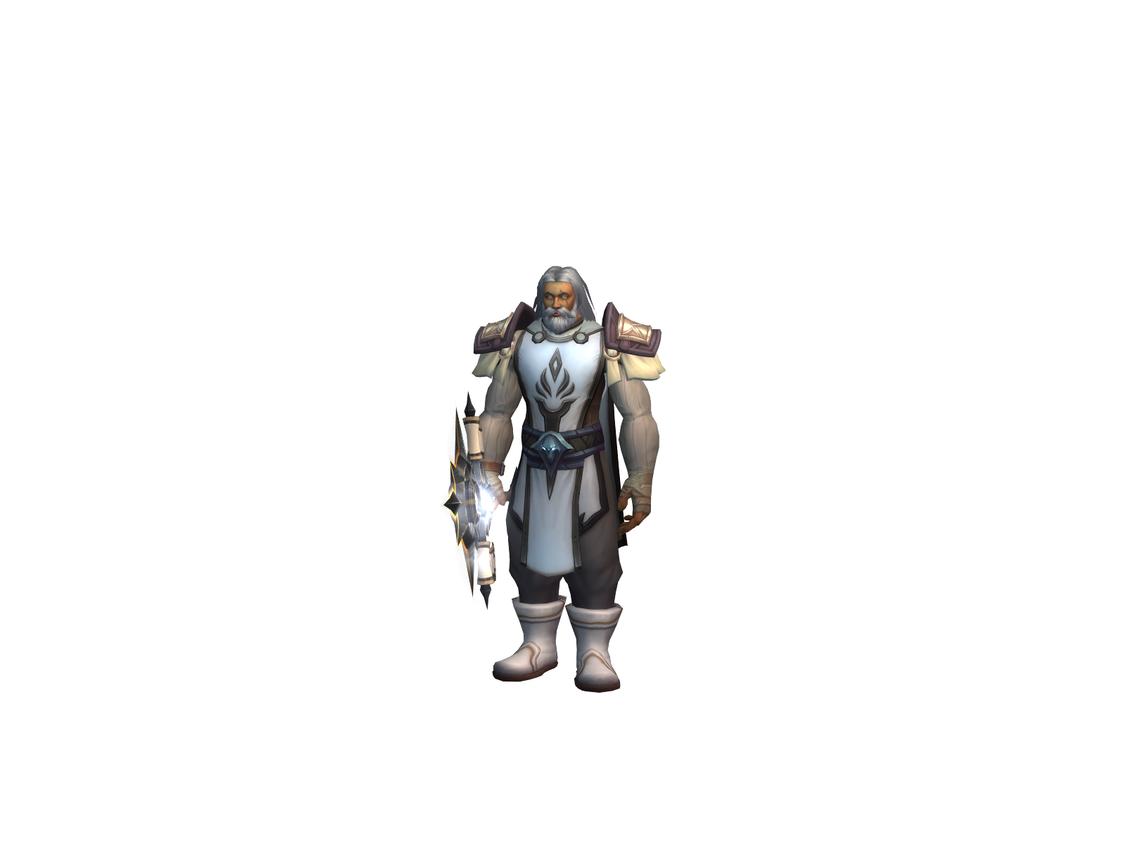 Нейроголик 3D character render