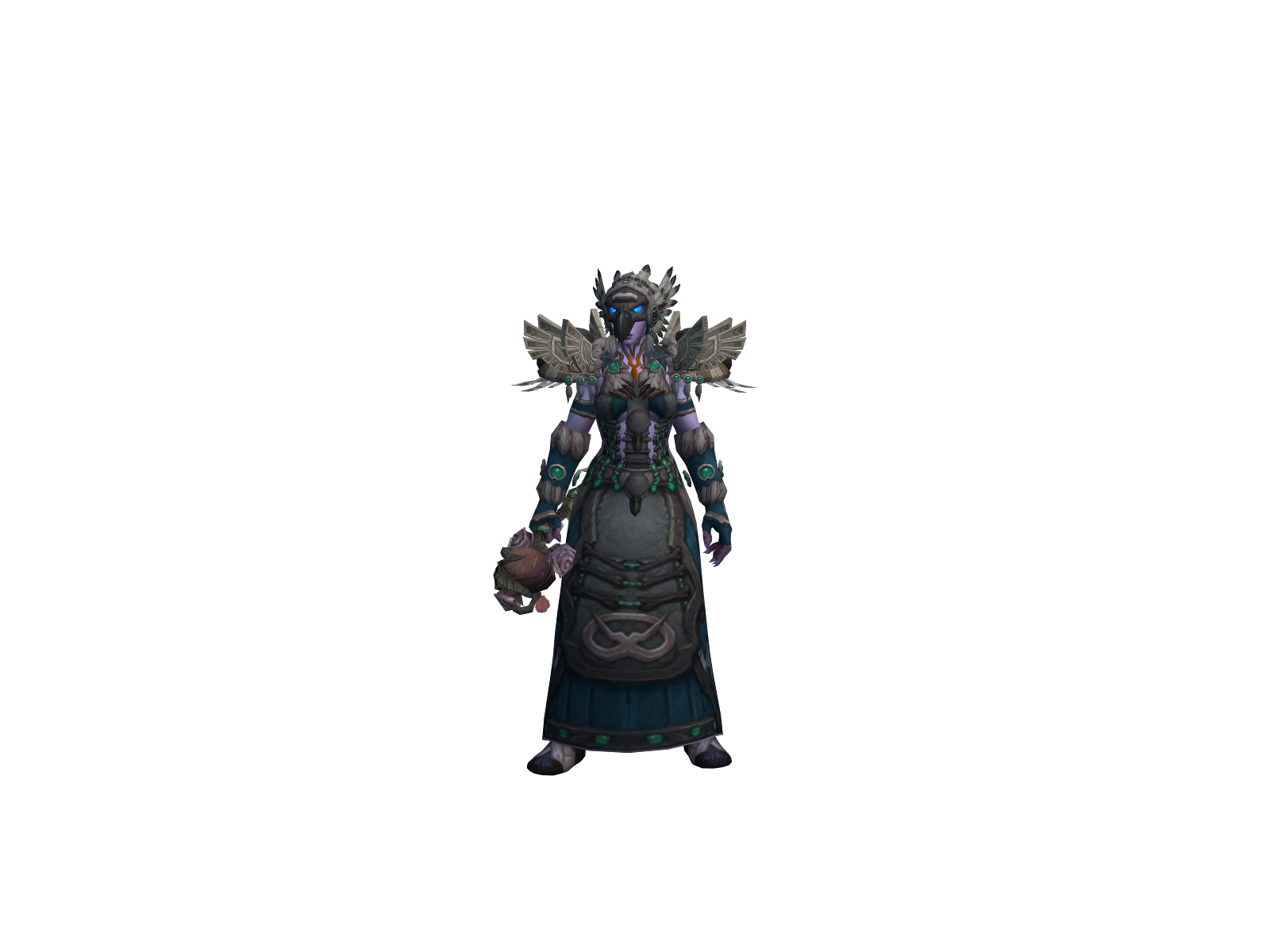 Воруюкотят 3D character render