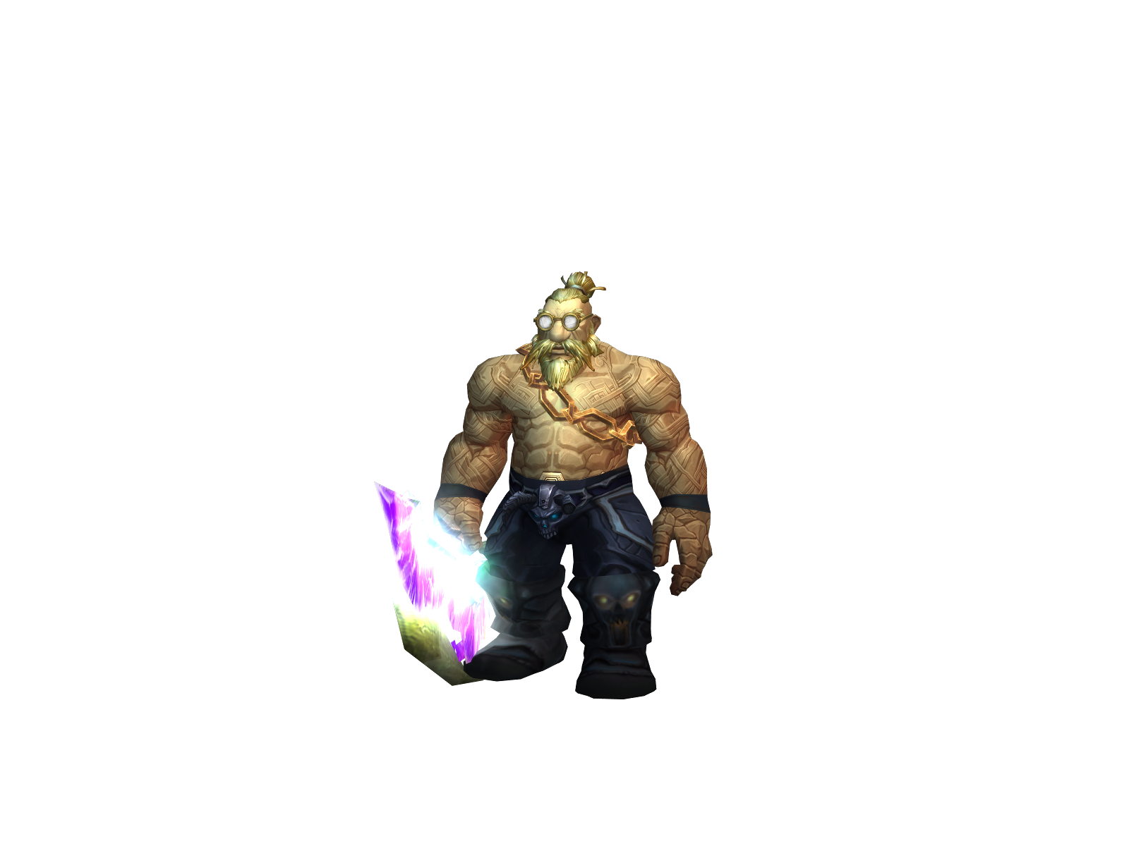 Пукладин 3D character render