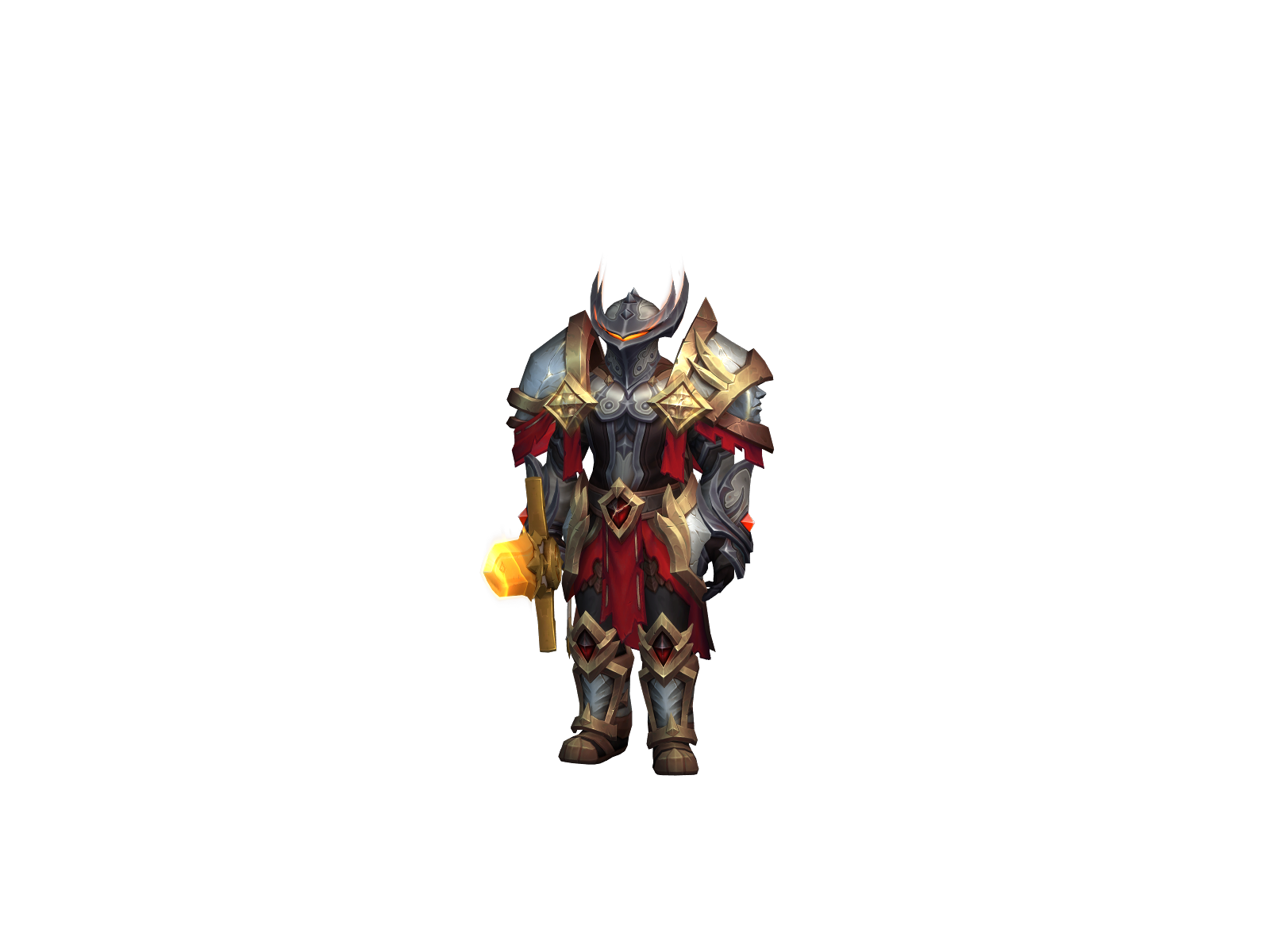 Дэусвульт 3D character render