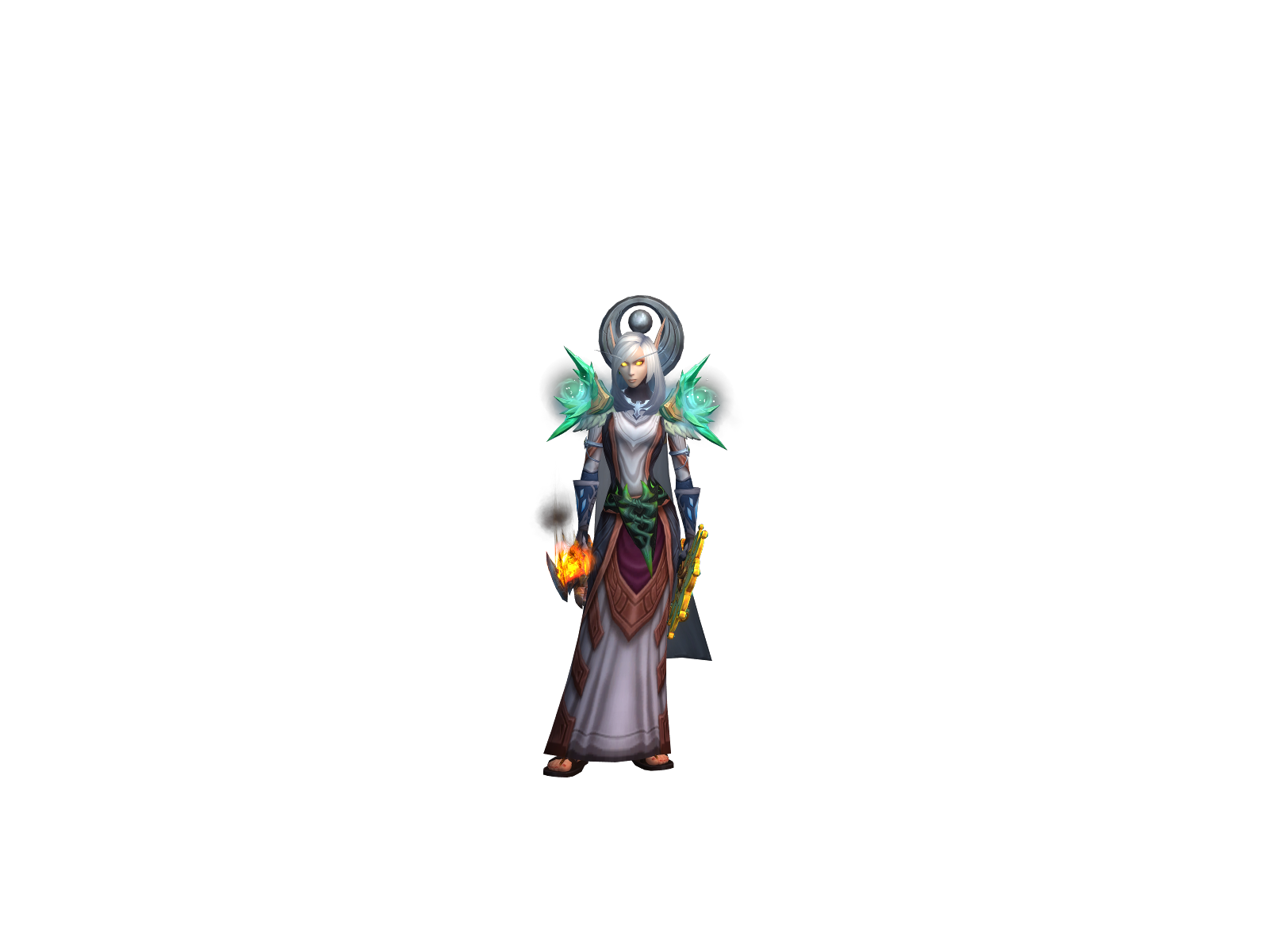Дэспада 3D character render