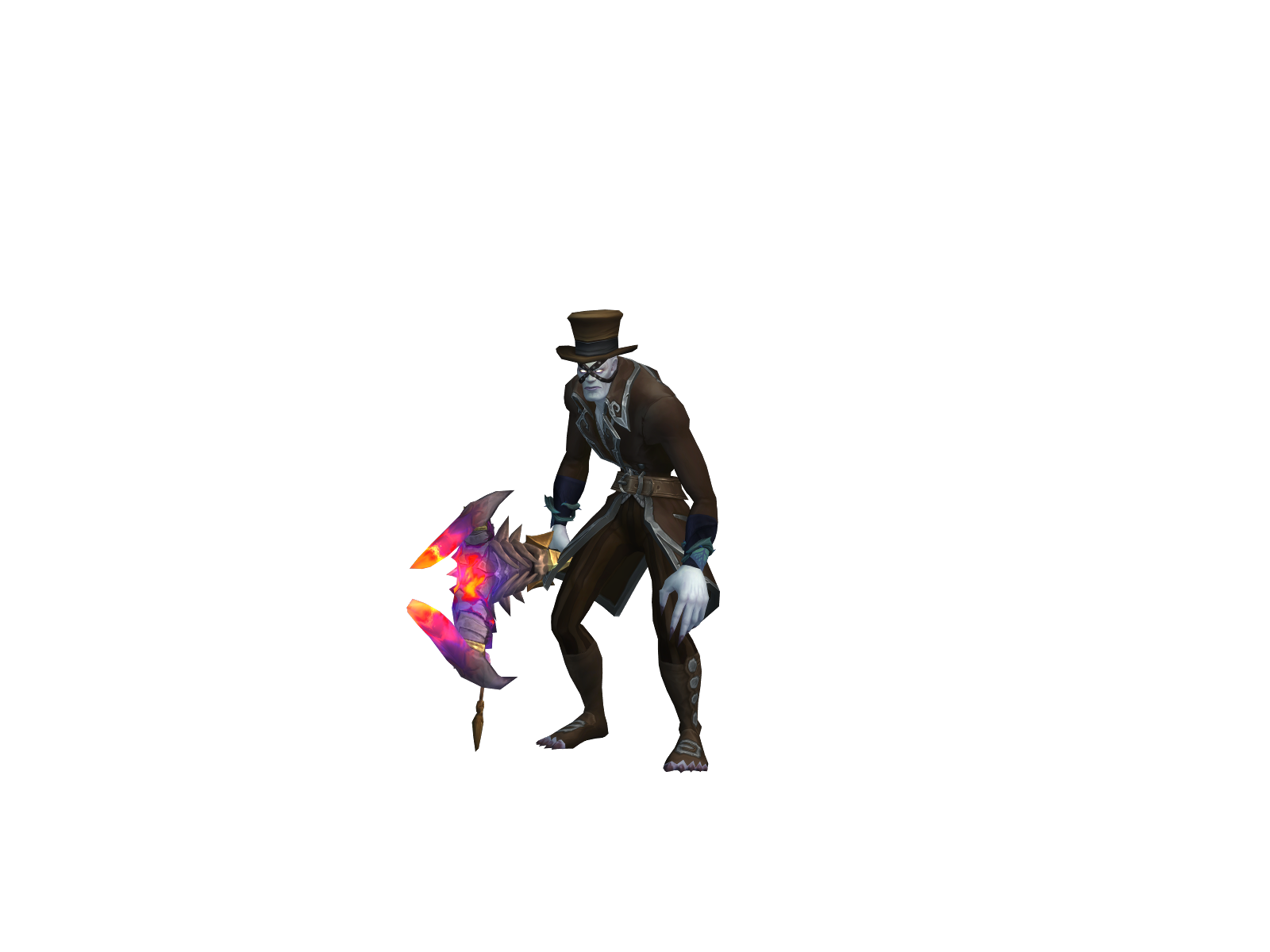 Данкешён 3D character render