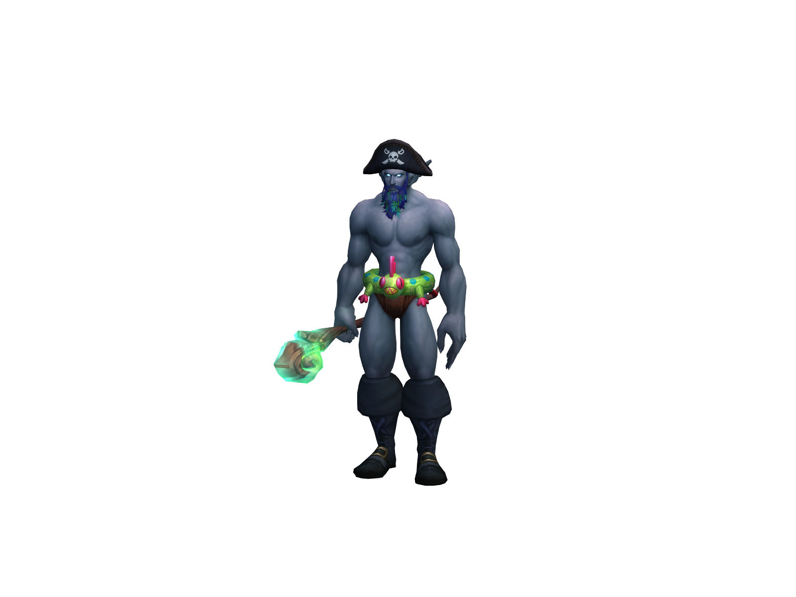 Жупий 3D character render