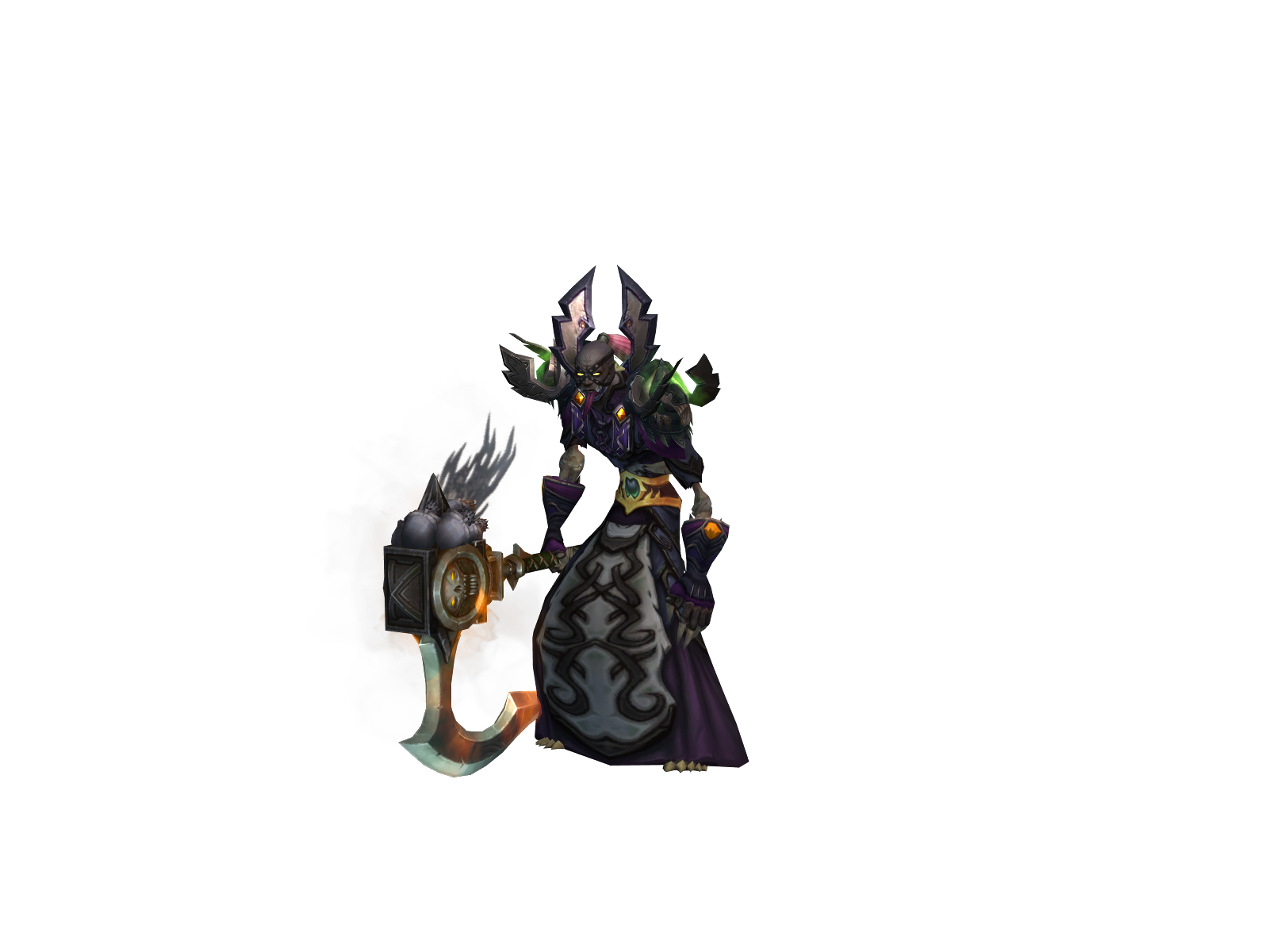 Морисанчез 3D character render