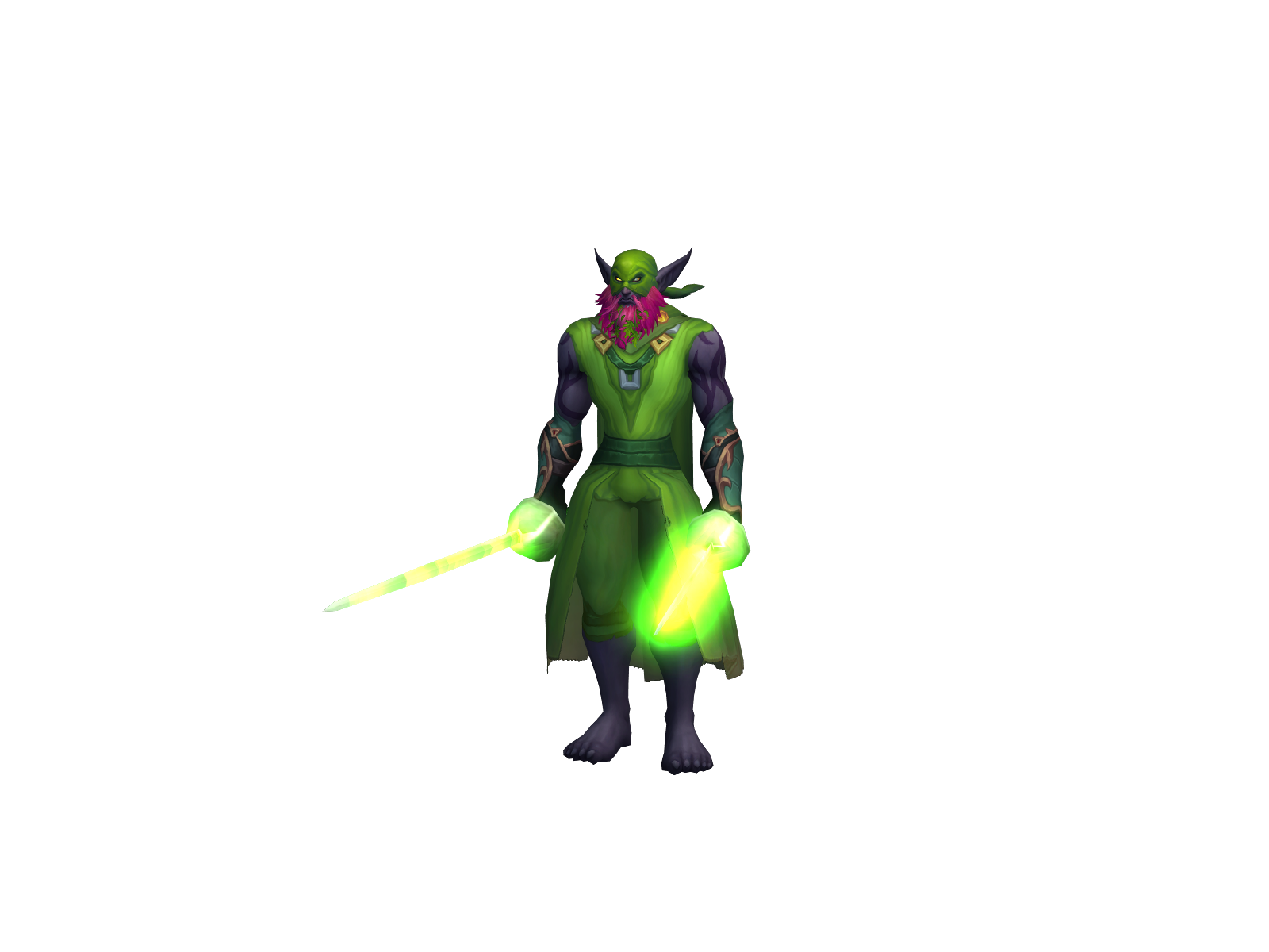 Маньячело 3D character render