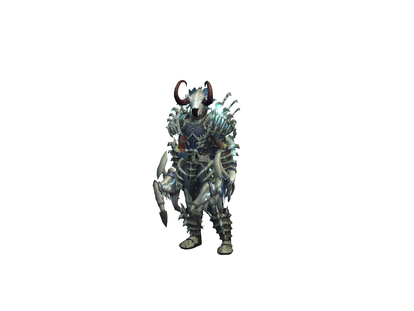 Даедрос 3D character render