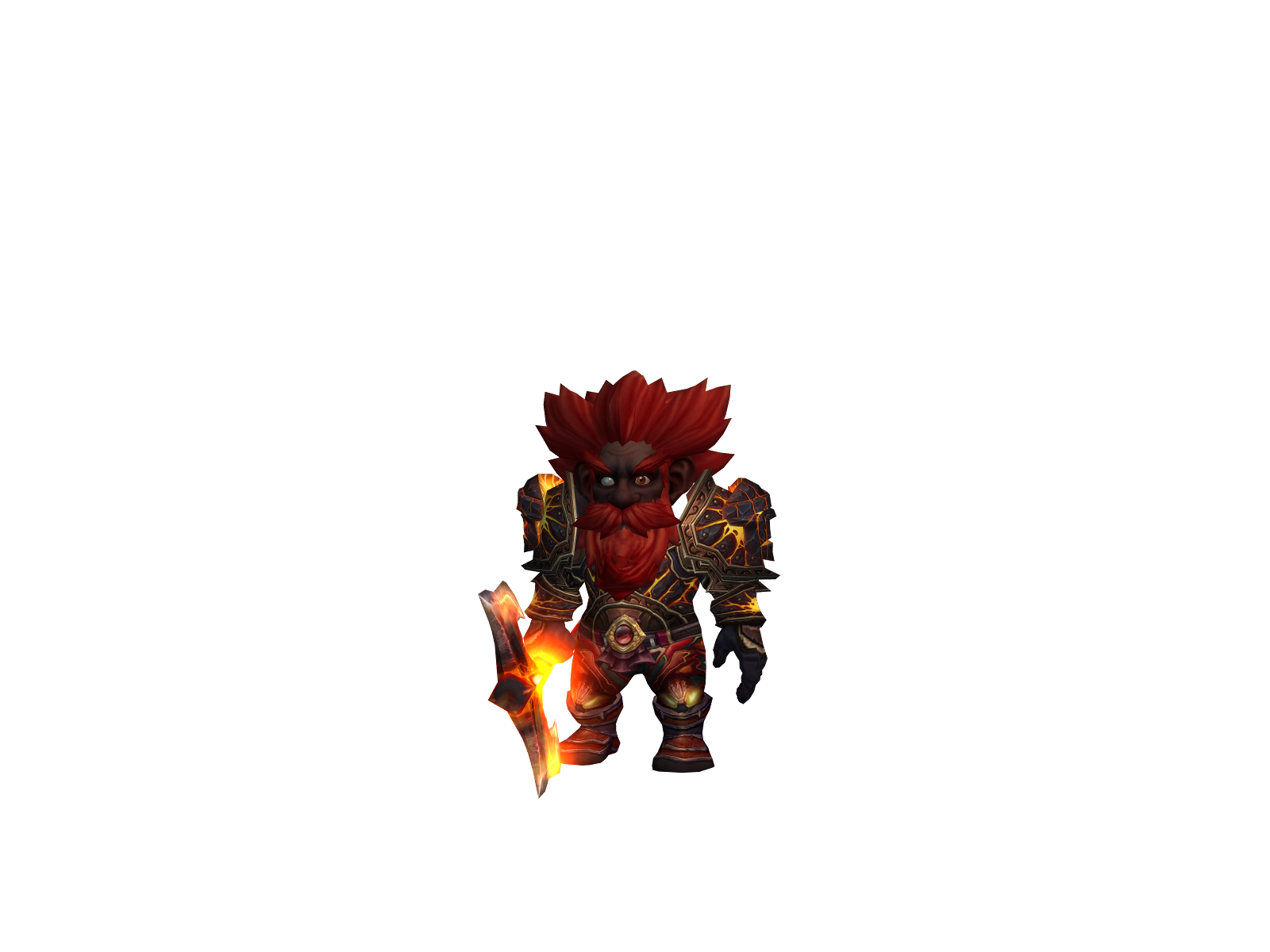 Махазаэль 3D character render