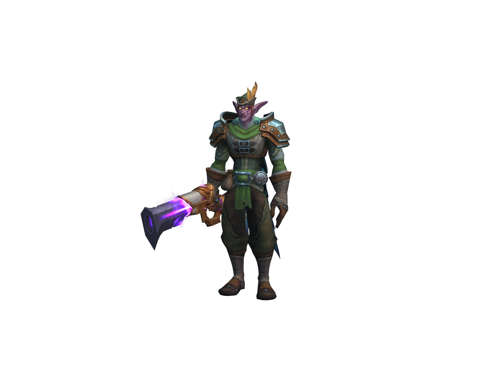 Левитон 3D character render