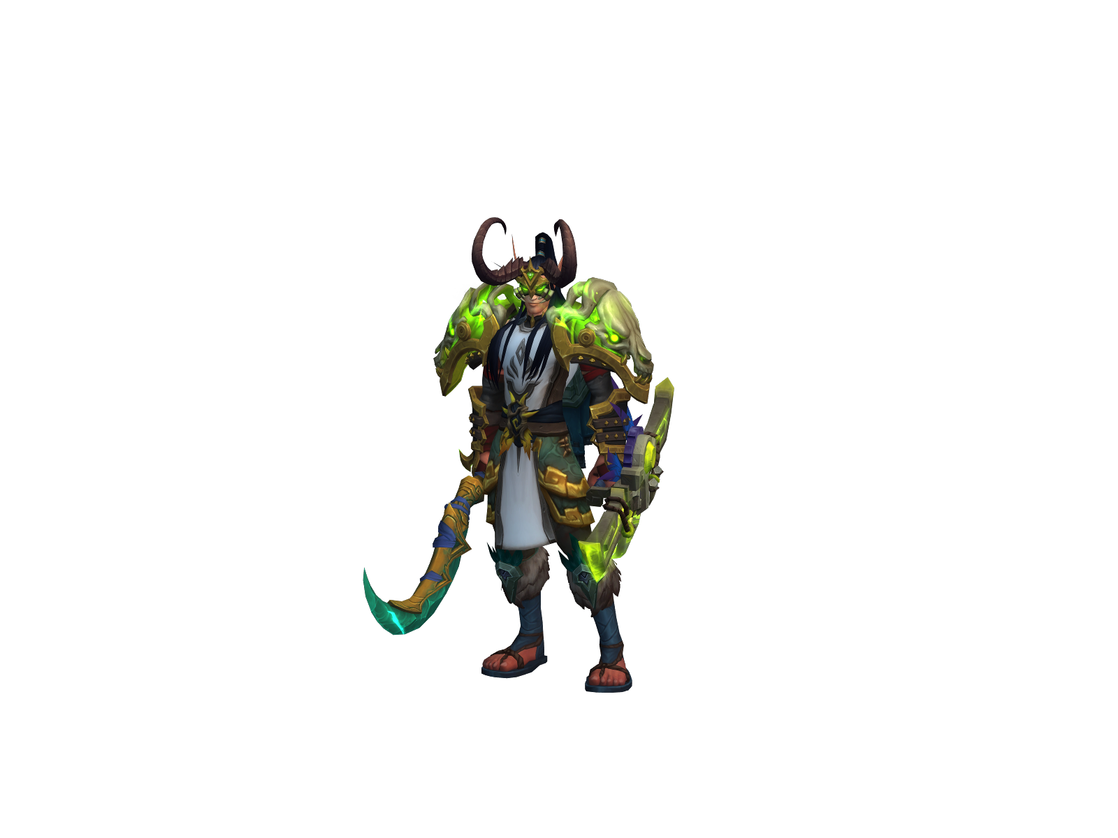 Кальворк 3D character render