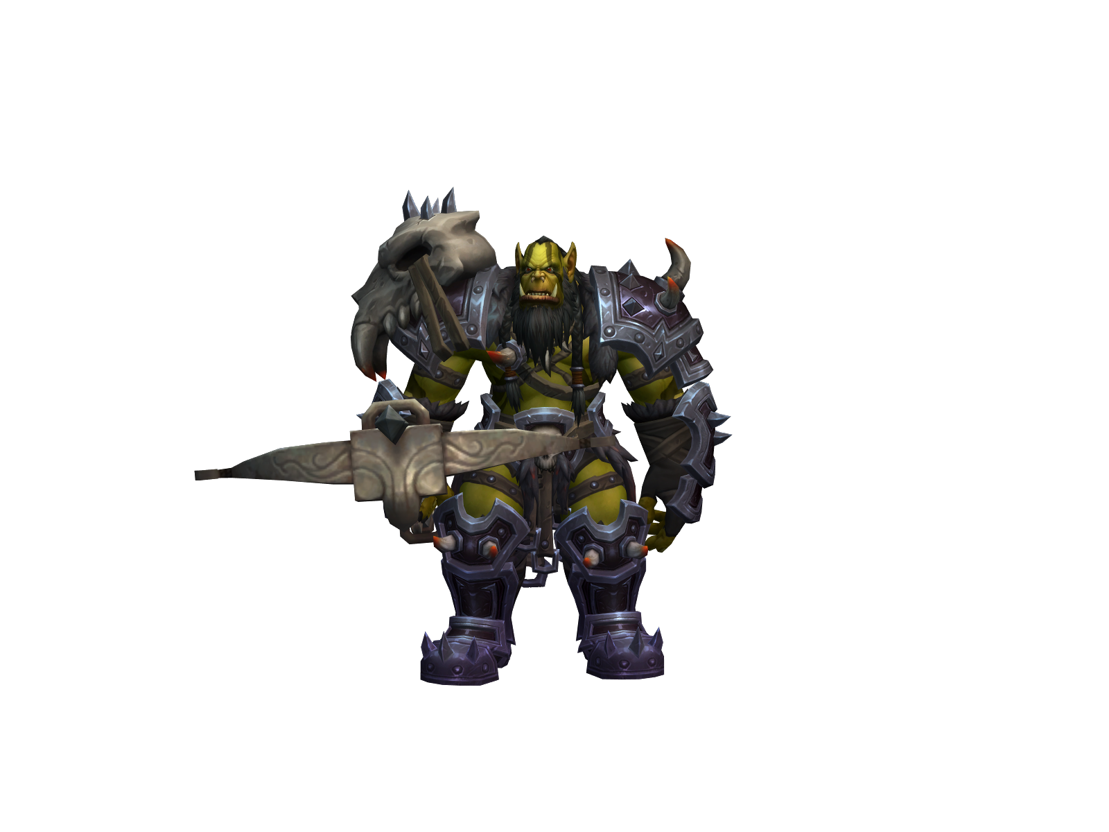 Рактарош 3D character render