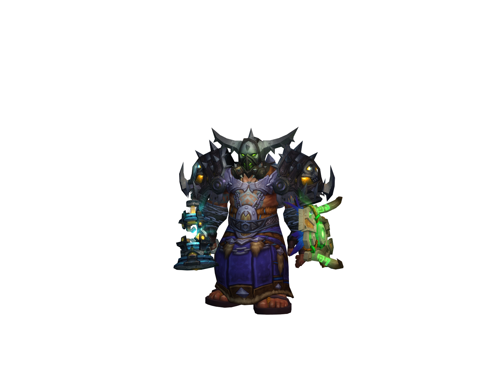 Цезарьлол 3D character render