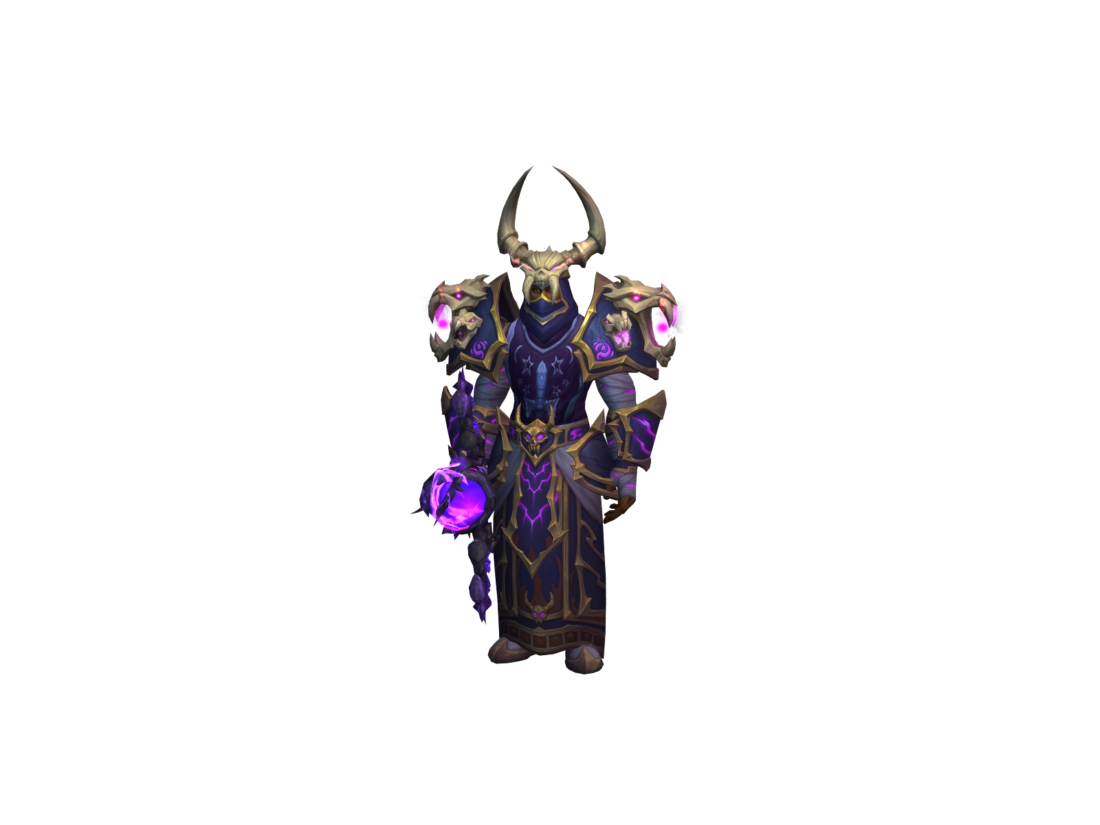 Кошмариот 3D character render