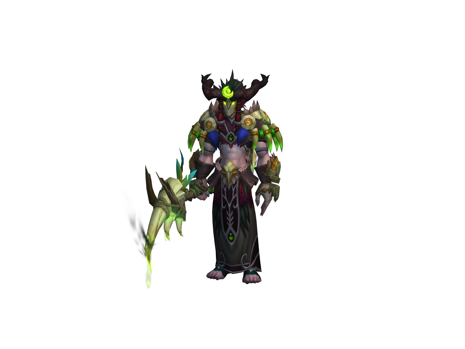 Потыканый 3D character render