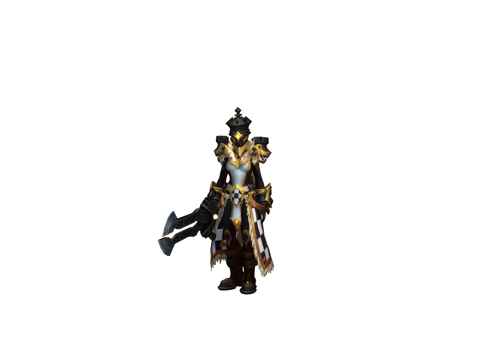 Вильвиски 3D character render