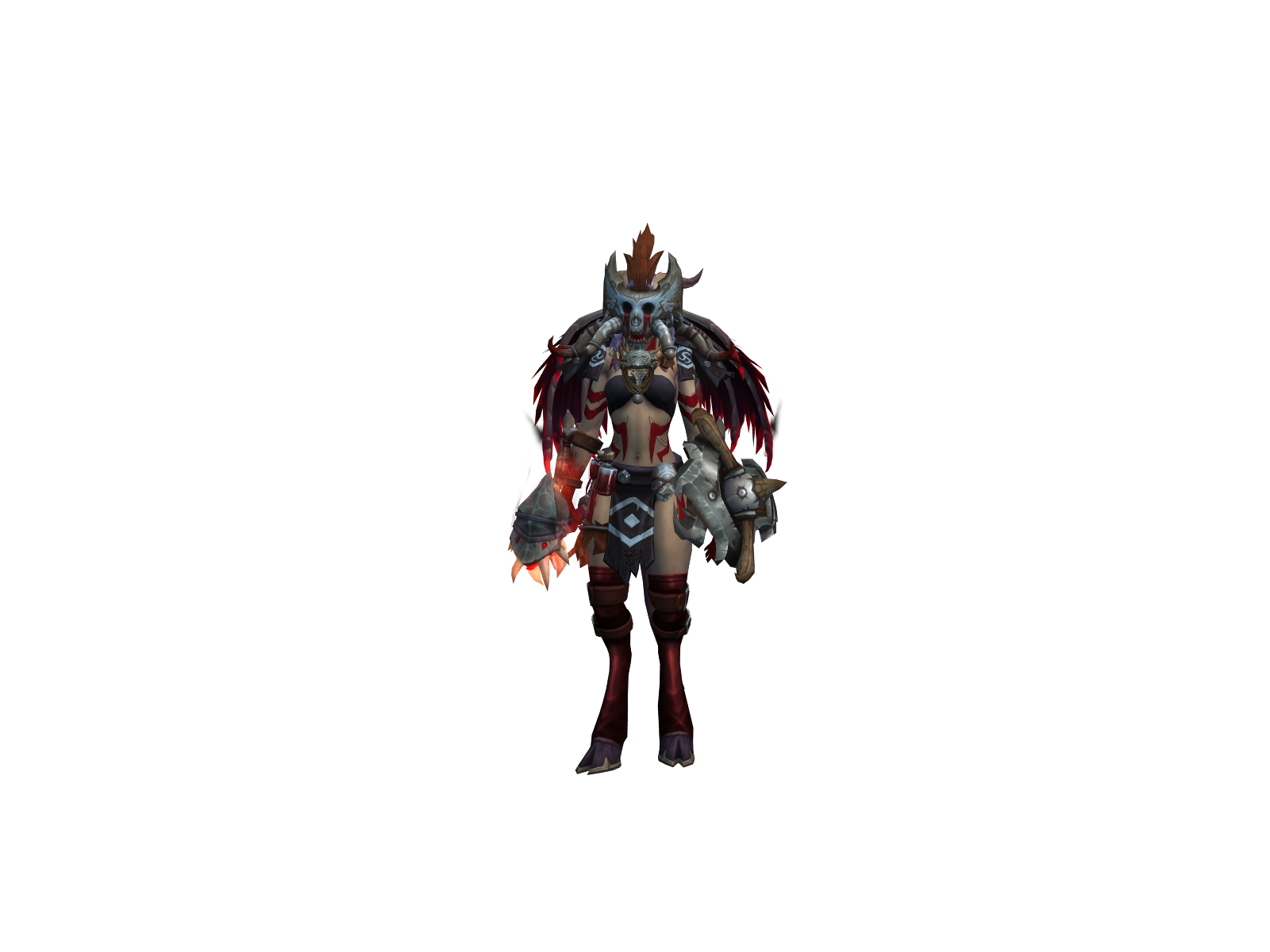 чайкасчаем 3D character render