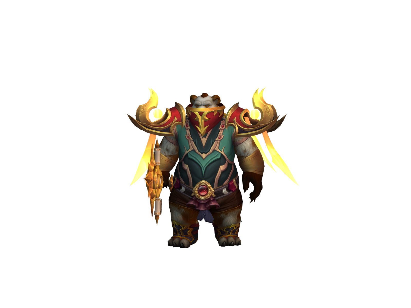 Гектор 3D character render