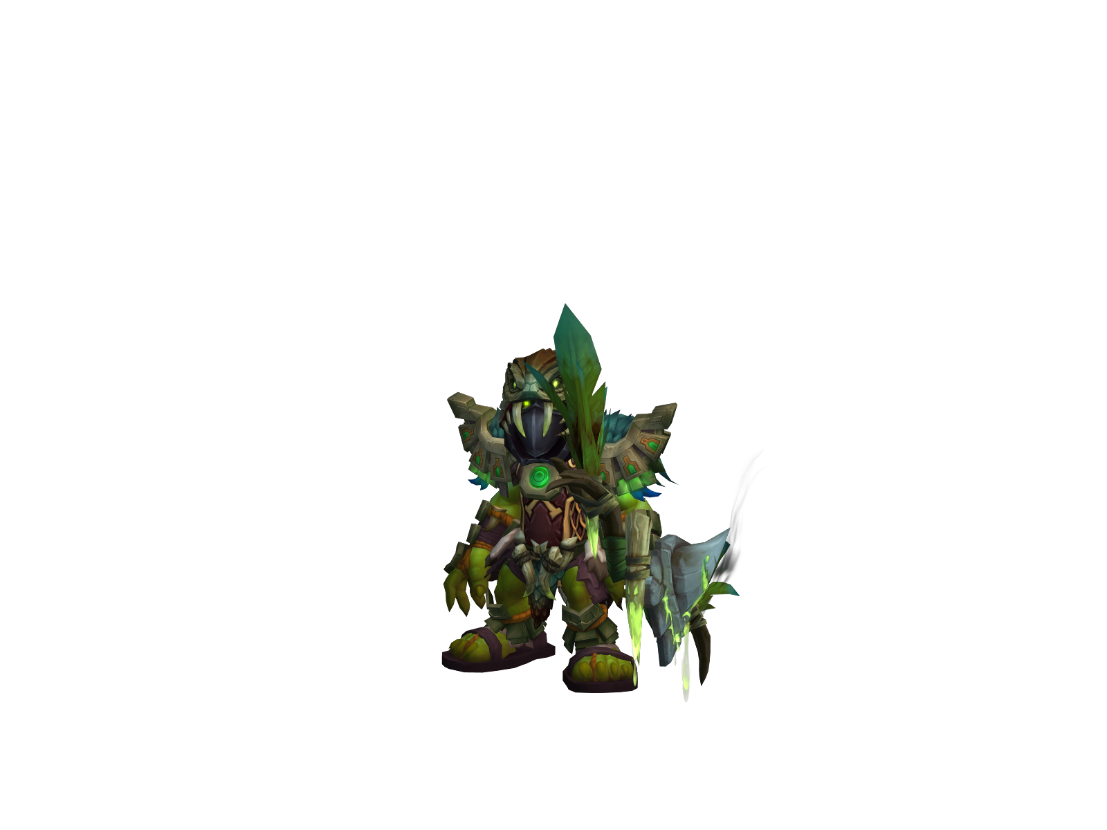 Жакон 3D character render