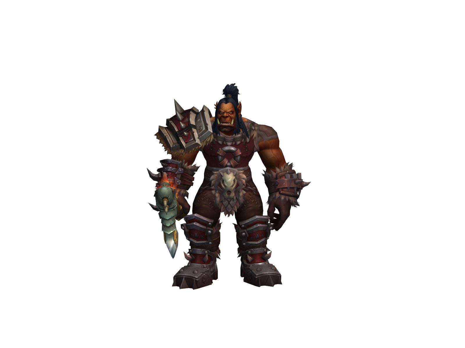Буремний 3D character render
