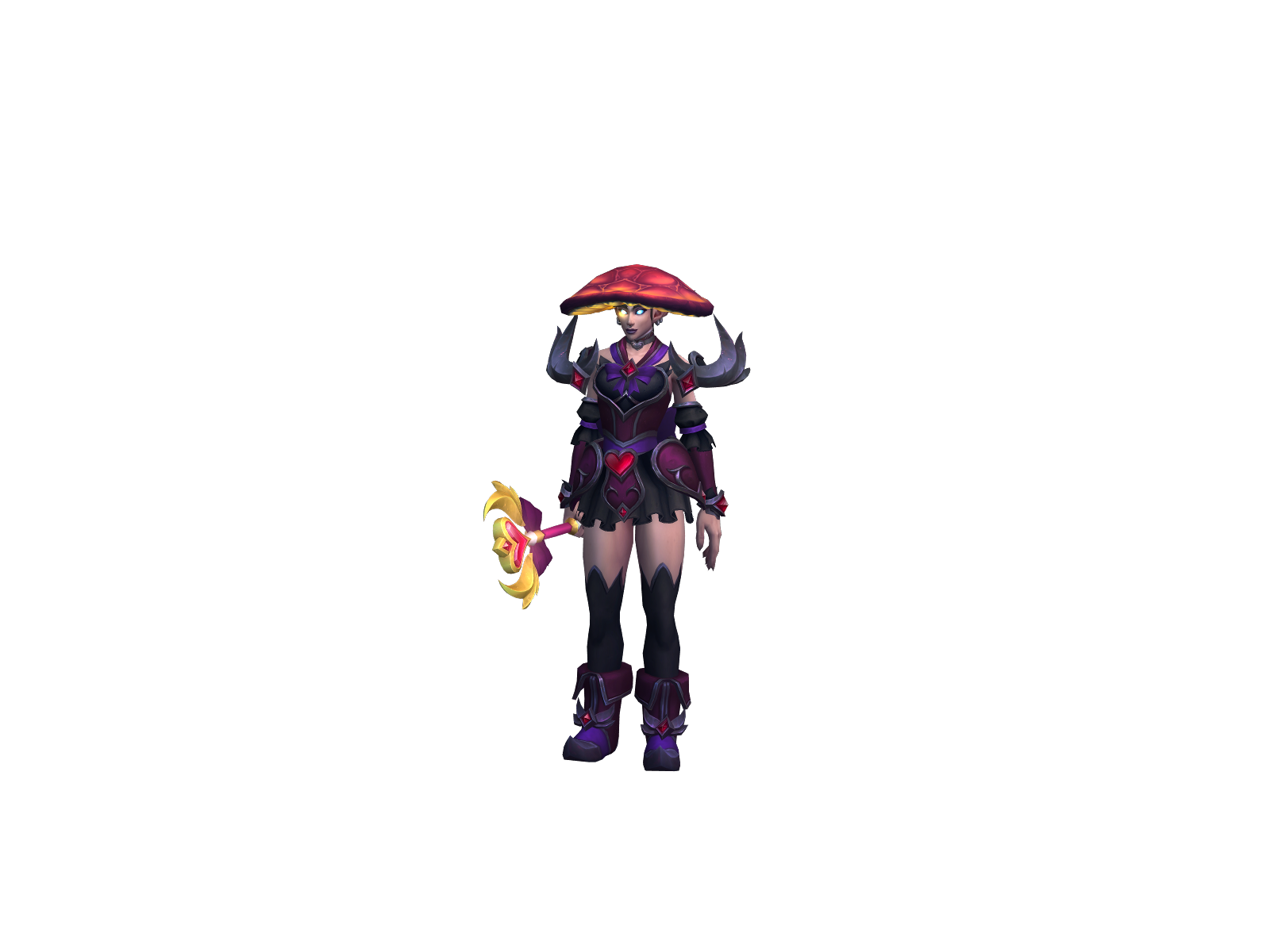 Аняполиморф 3D character render