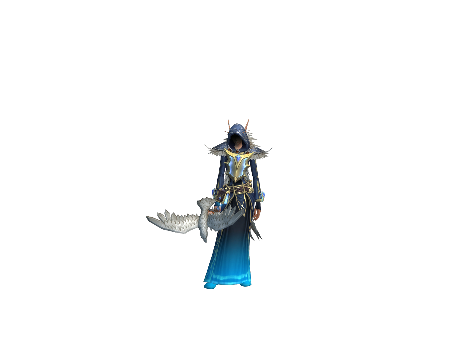 Тирисгоса 3D character render