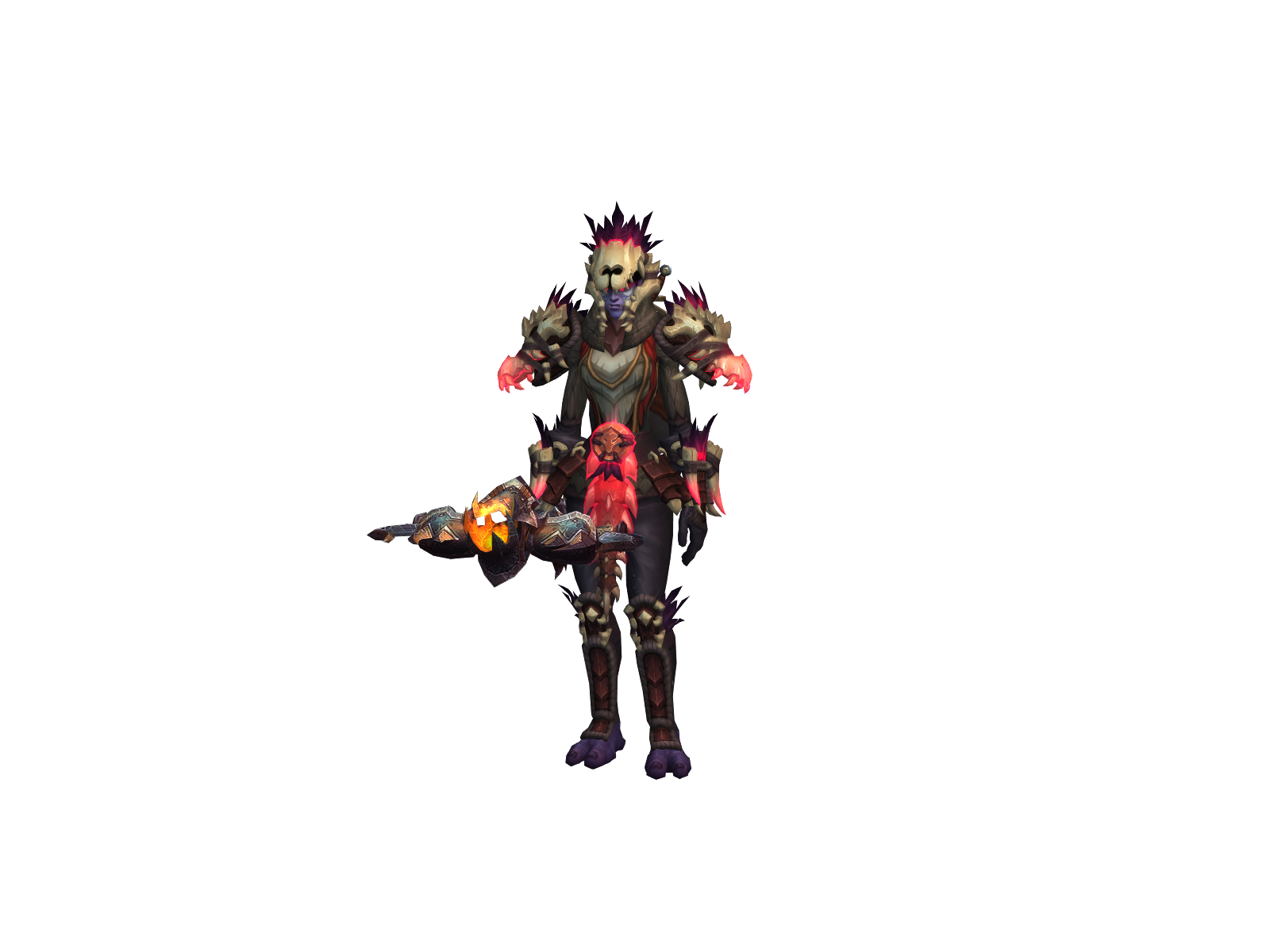 Айсиксваан 3D character render