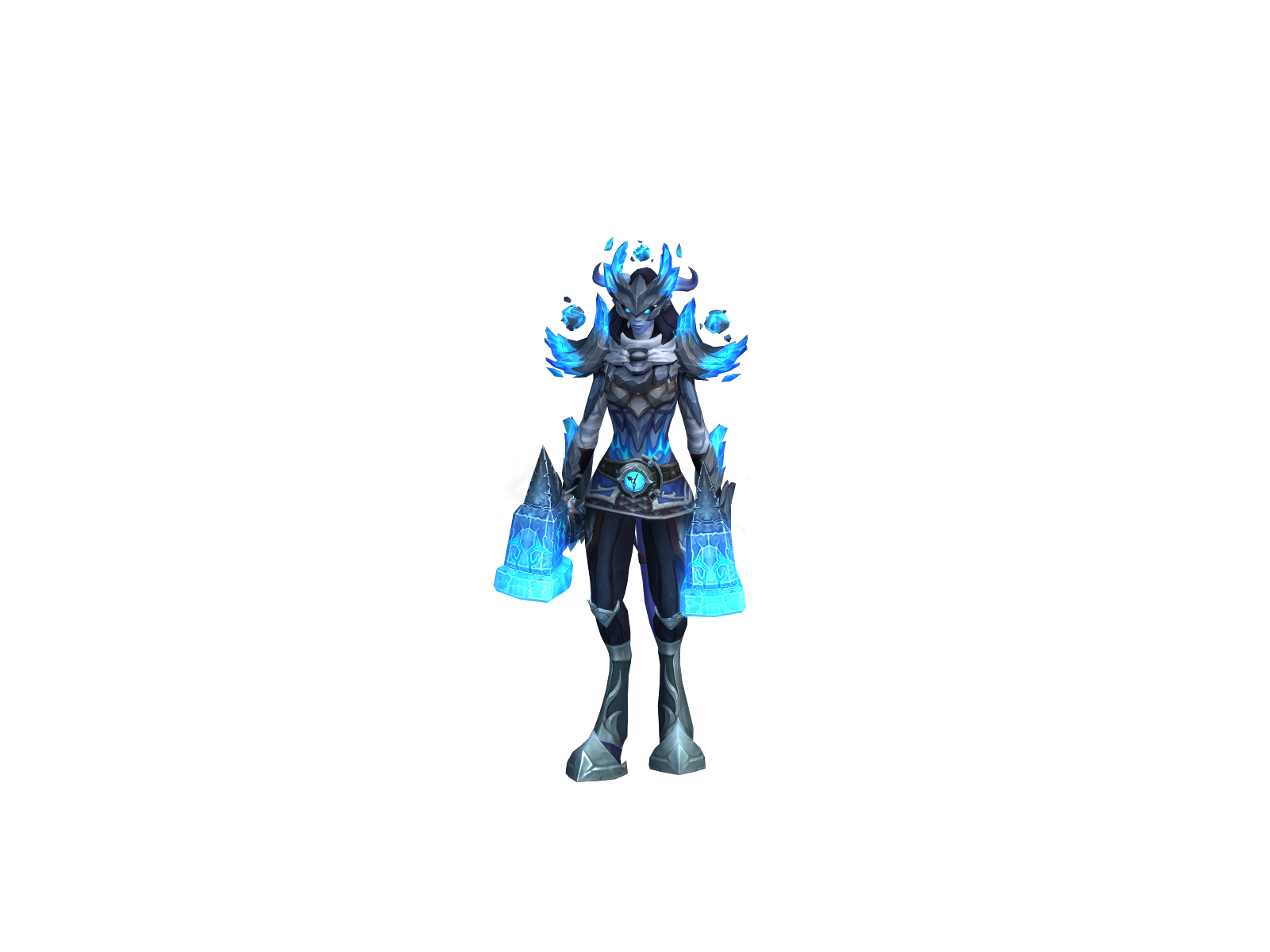 Тайрей 3D character render