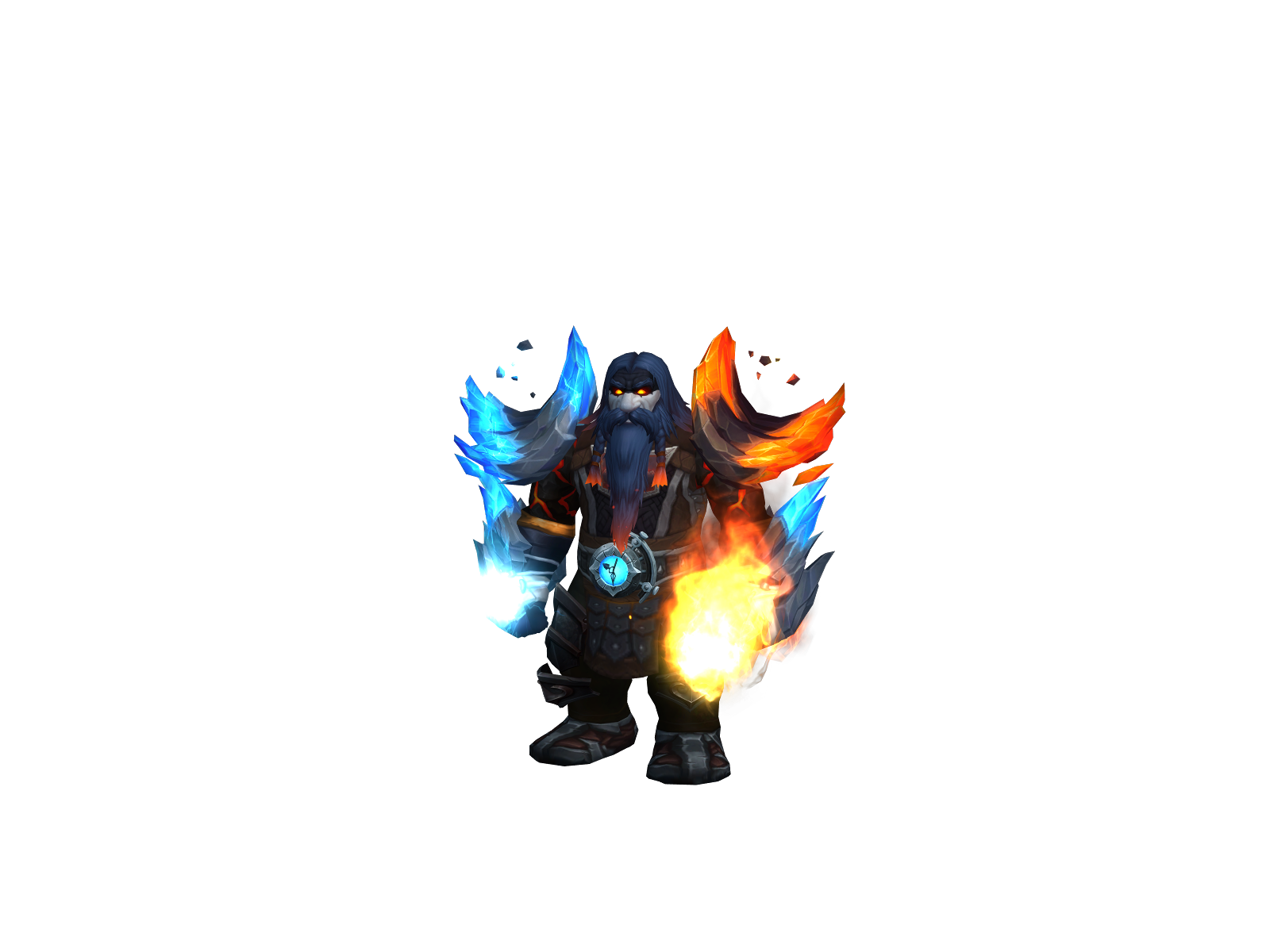 Альцхоб 3D character render