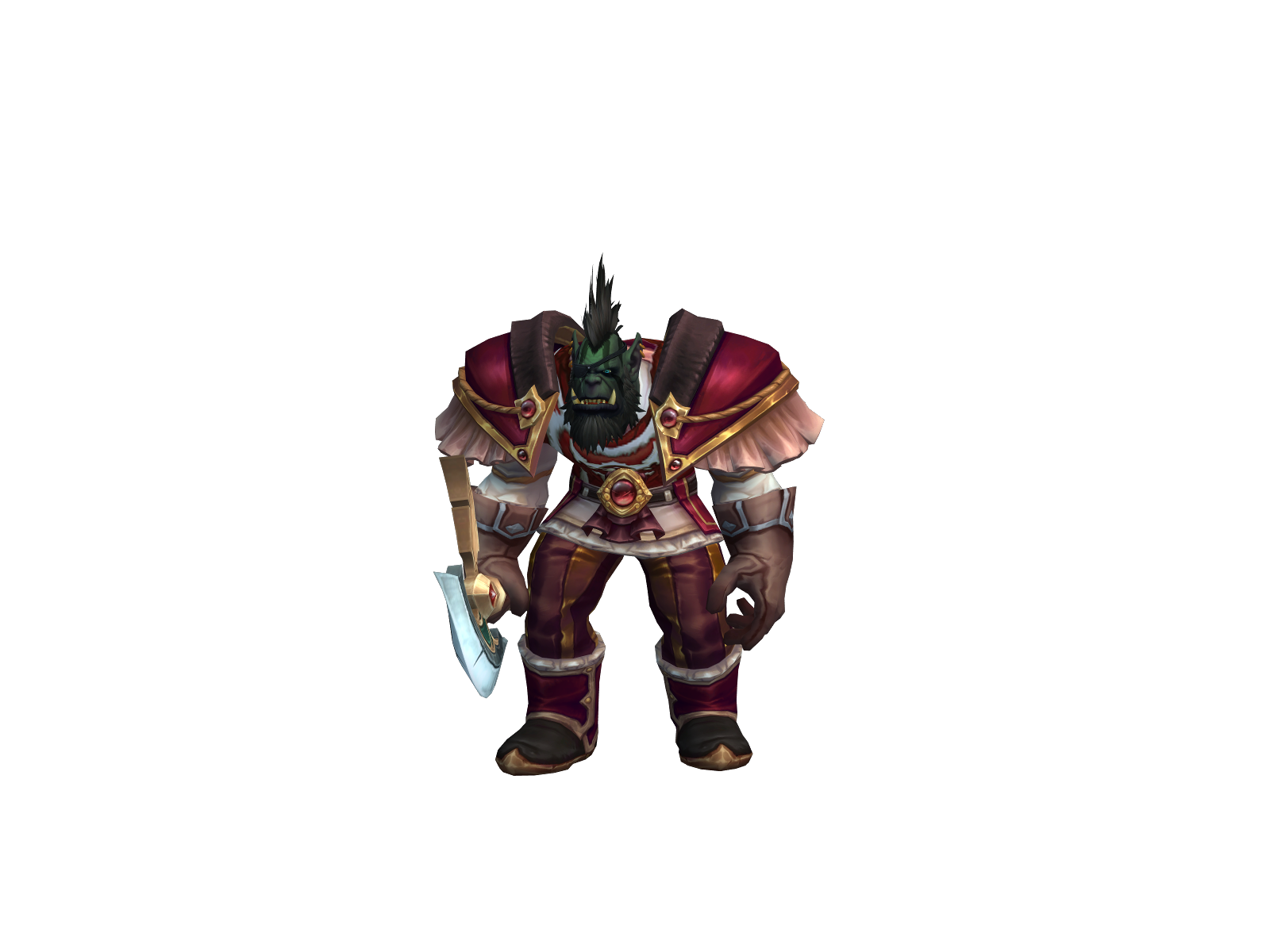 Теняо 3D character render