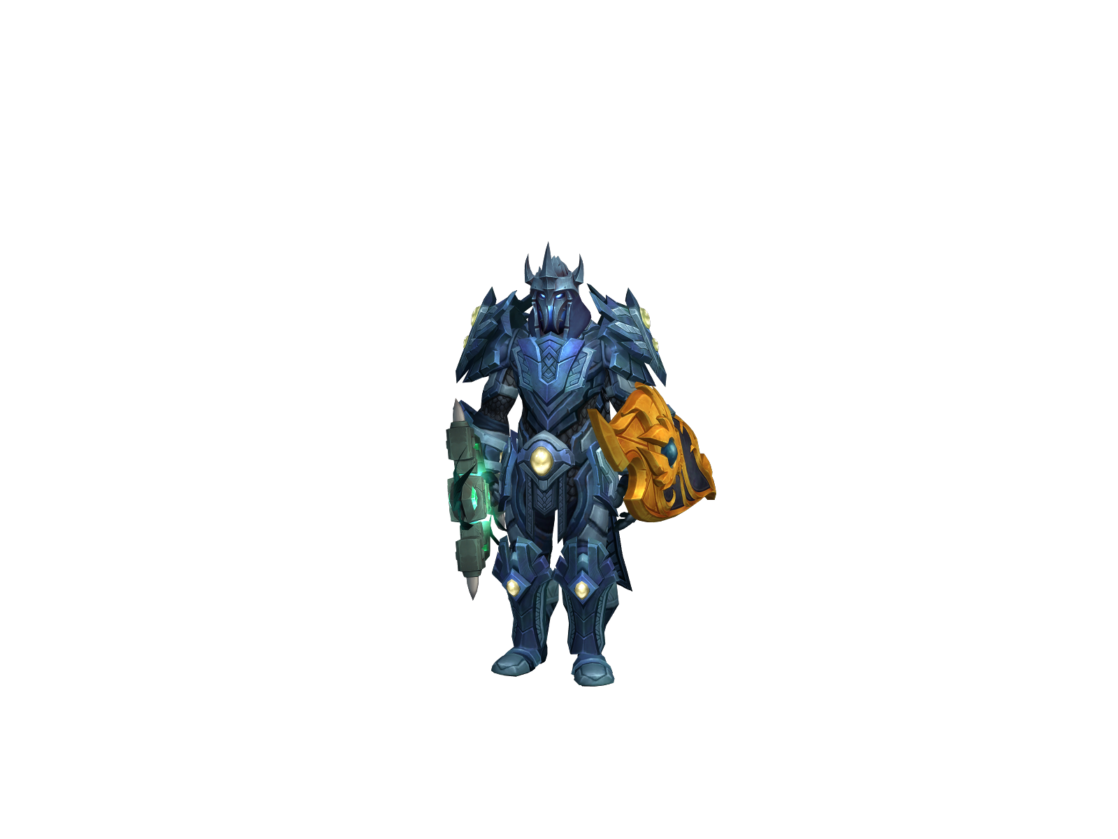 изверг 3D character render