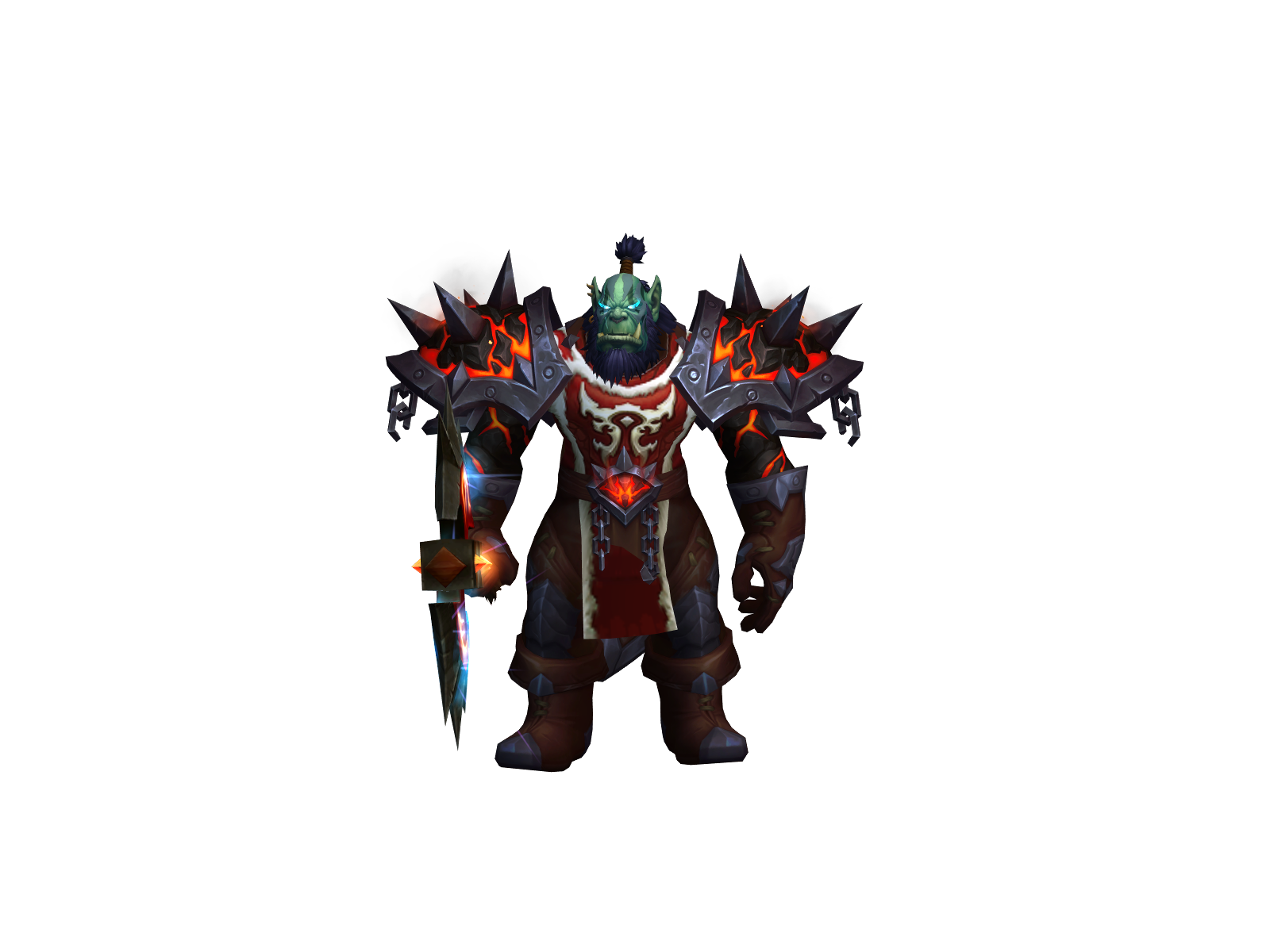 Тиринер 3D character render