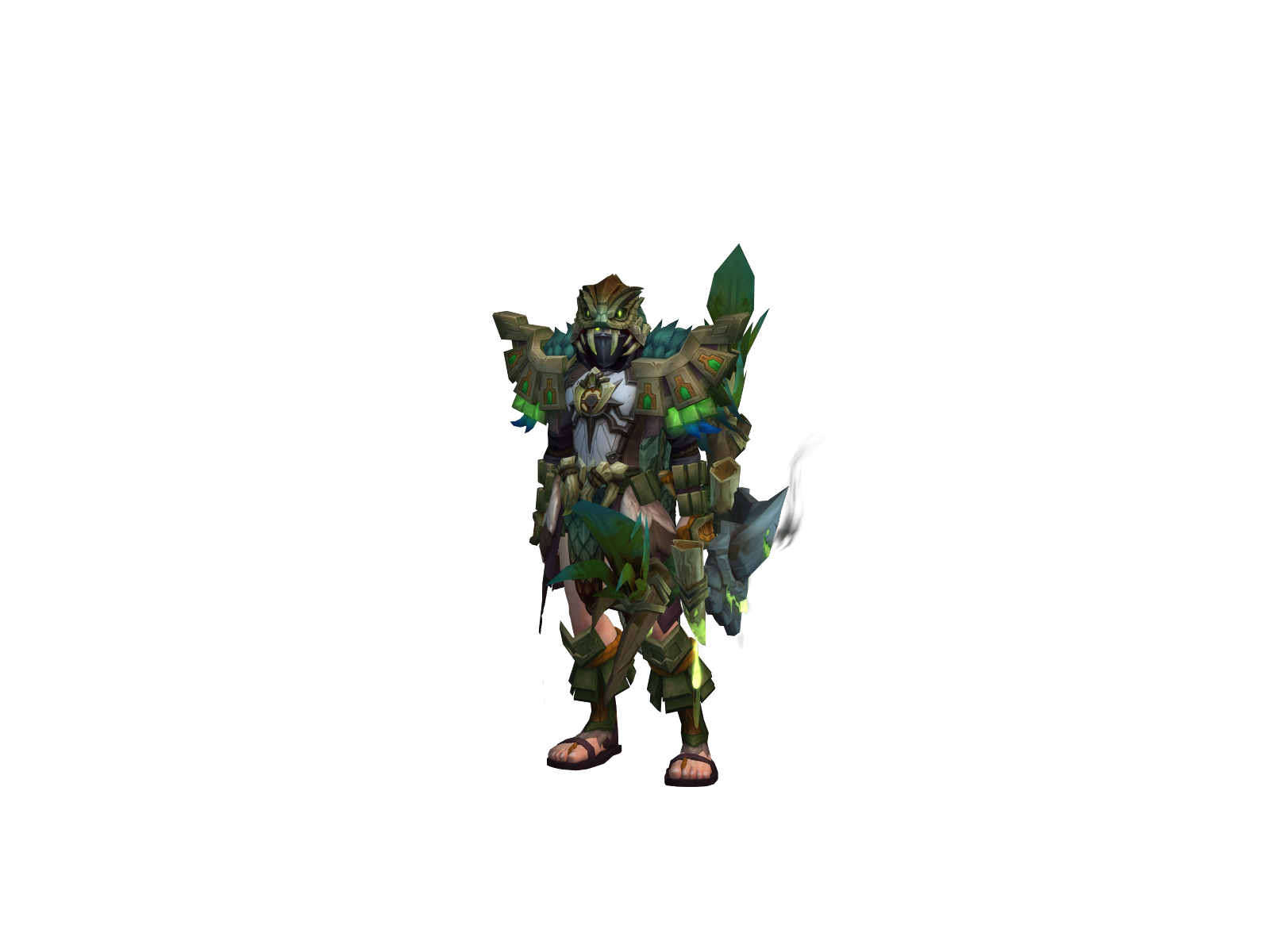 Яшшма 3D character render